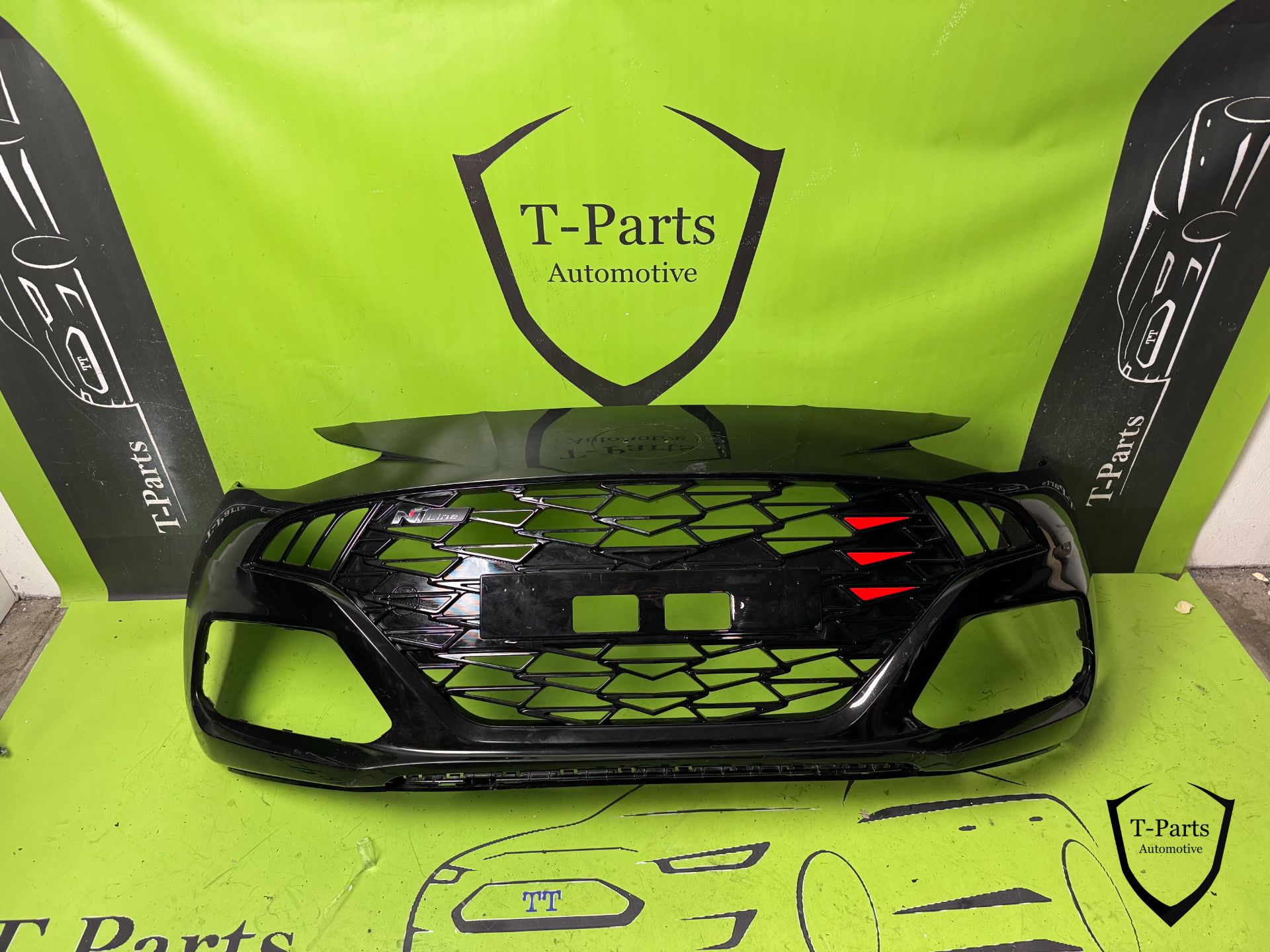 hyundai i10 N line voorbumper bumper grille rooster