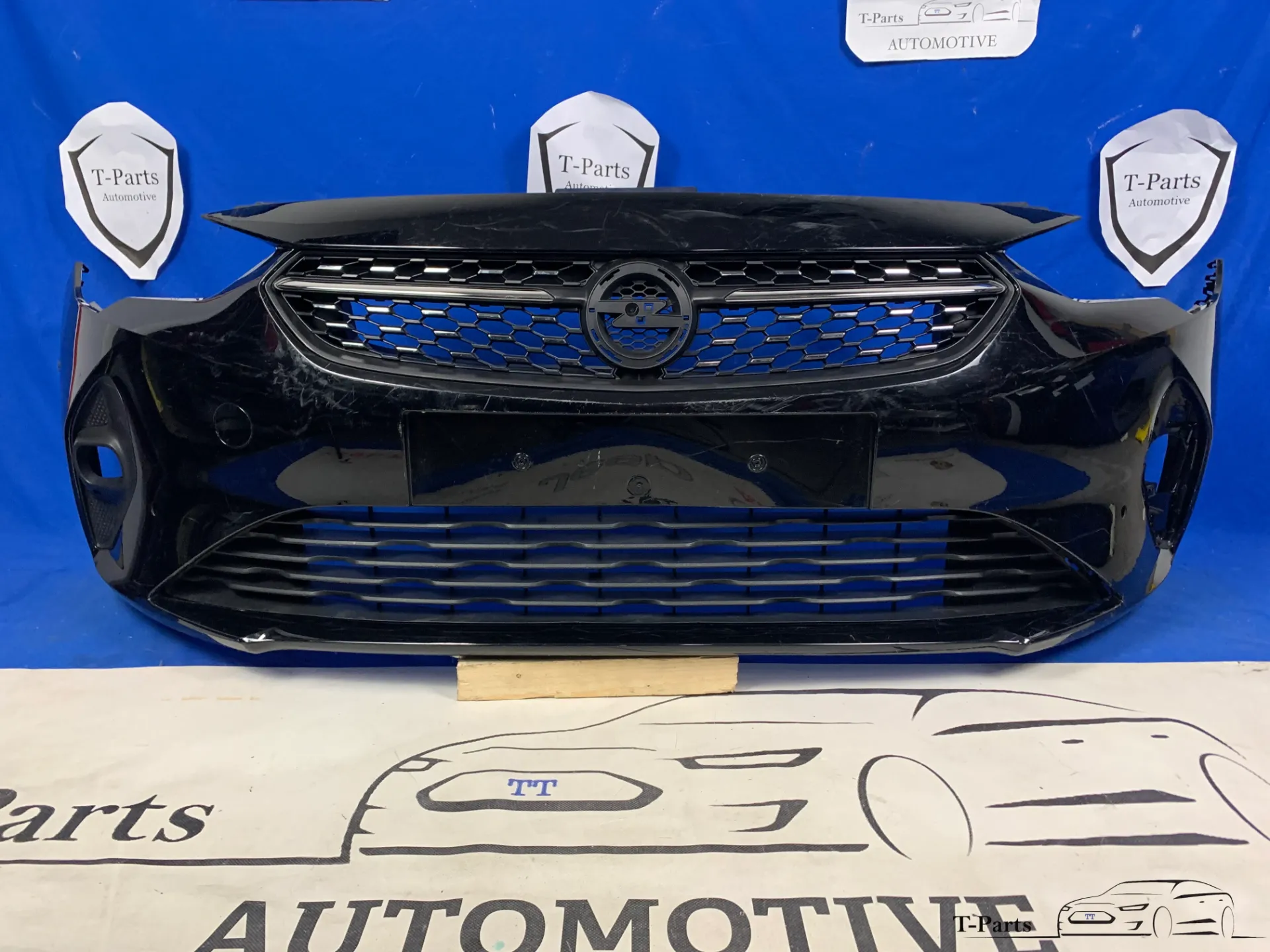 opel corsa f voorbumper grille bumper 19+ 6Xpcd