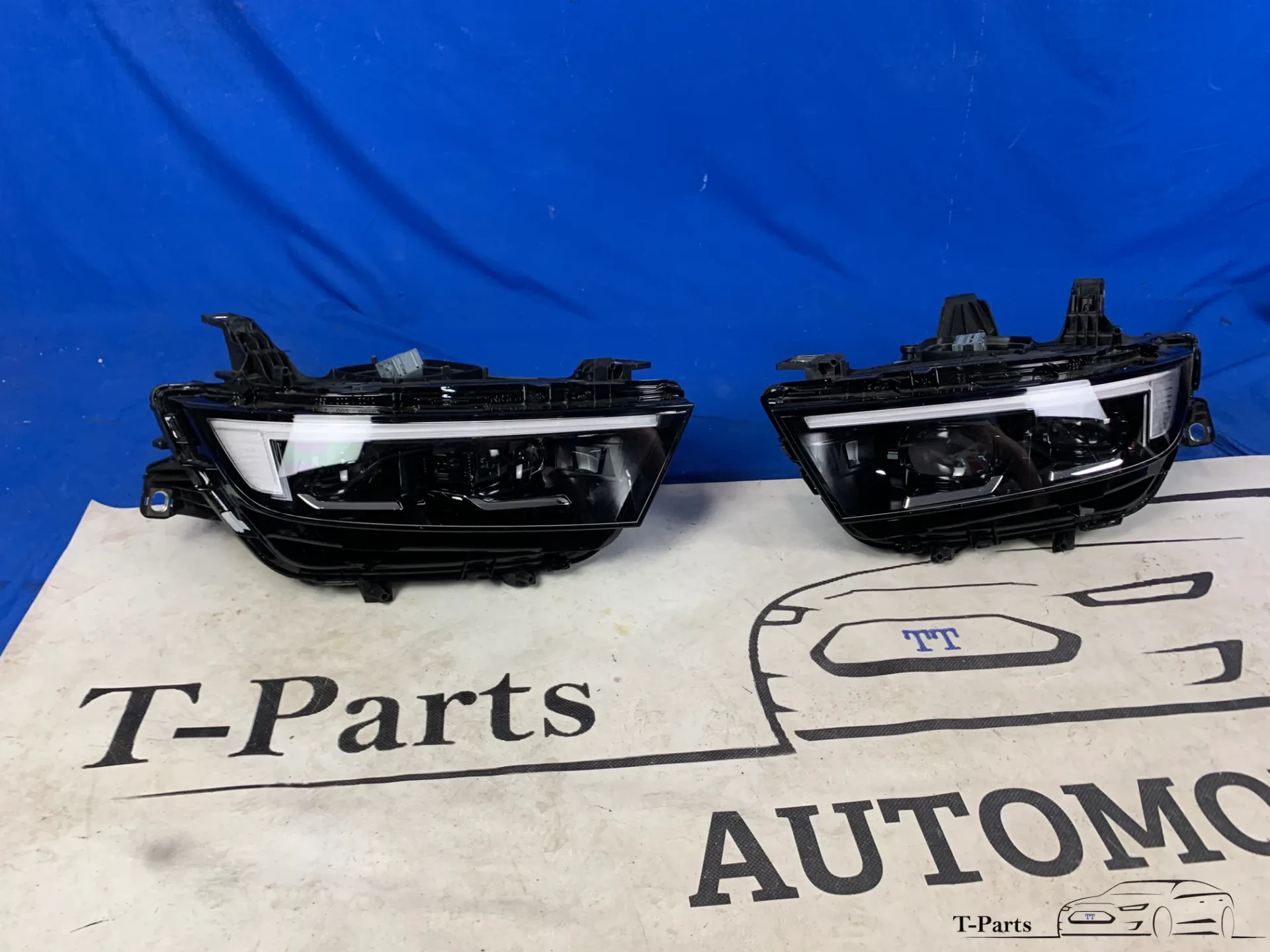 opel astra L phare gauche droite 9840160780 ensemble 9840160880