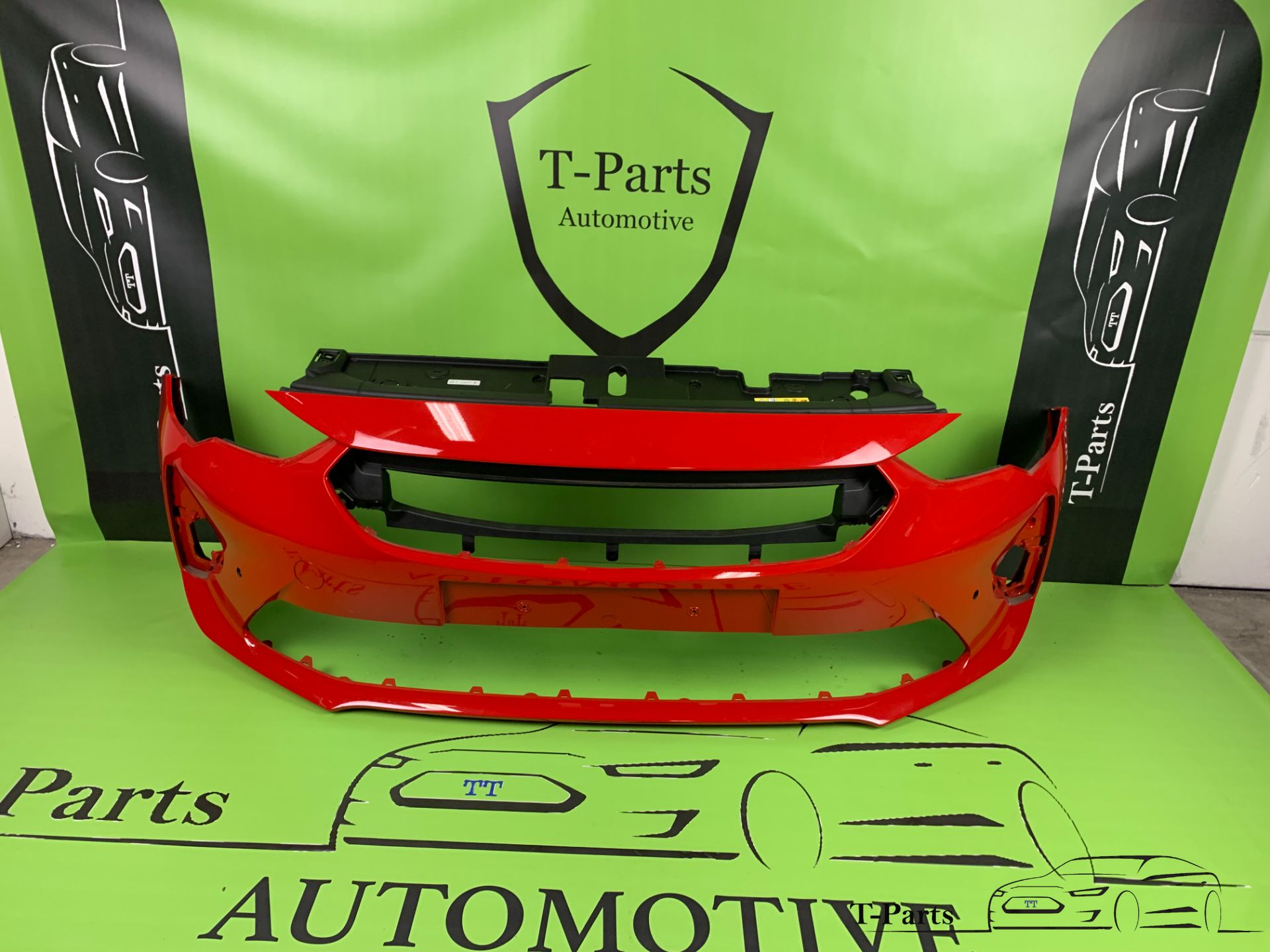 opel corsa F voorbumper GS line 6x pdc bumper
