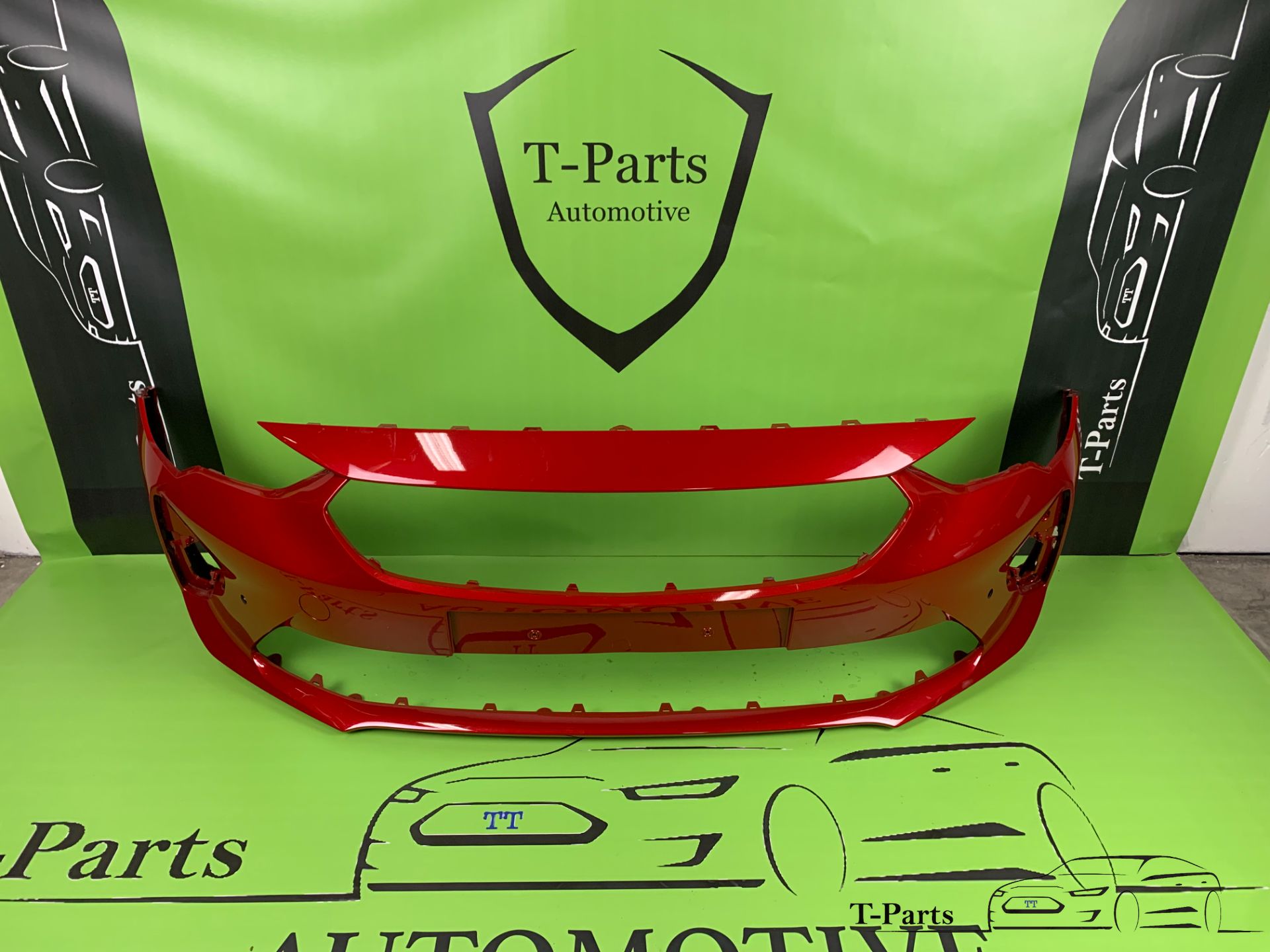 opel corsa F voorbumper GS line 6x pdc bumper