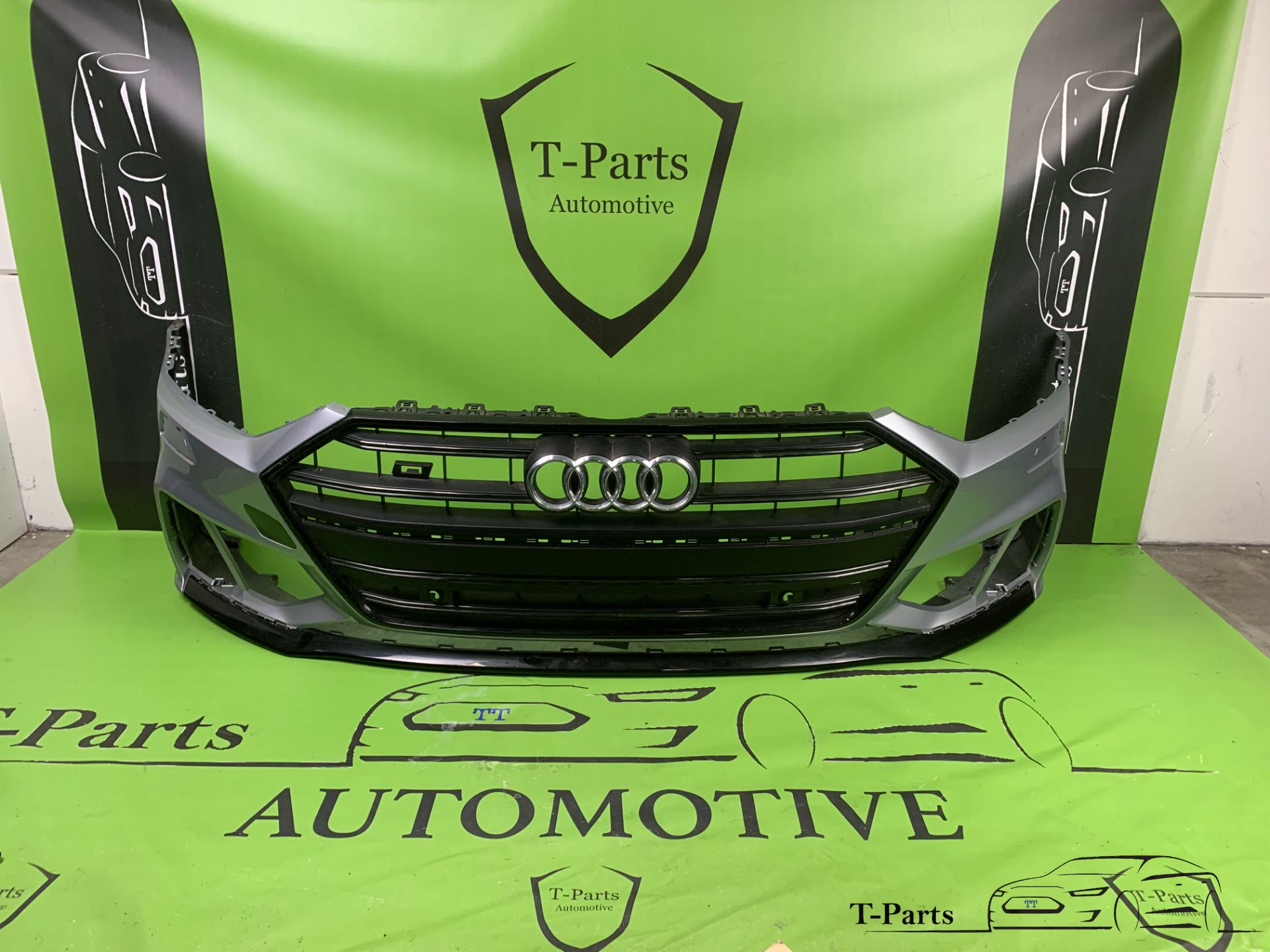 audi a7 S7 voorbumper bumper grille rooster