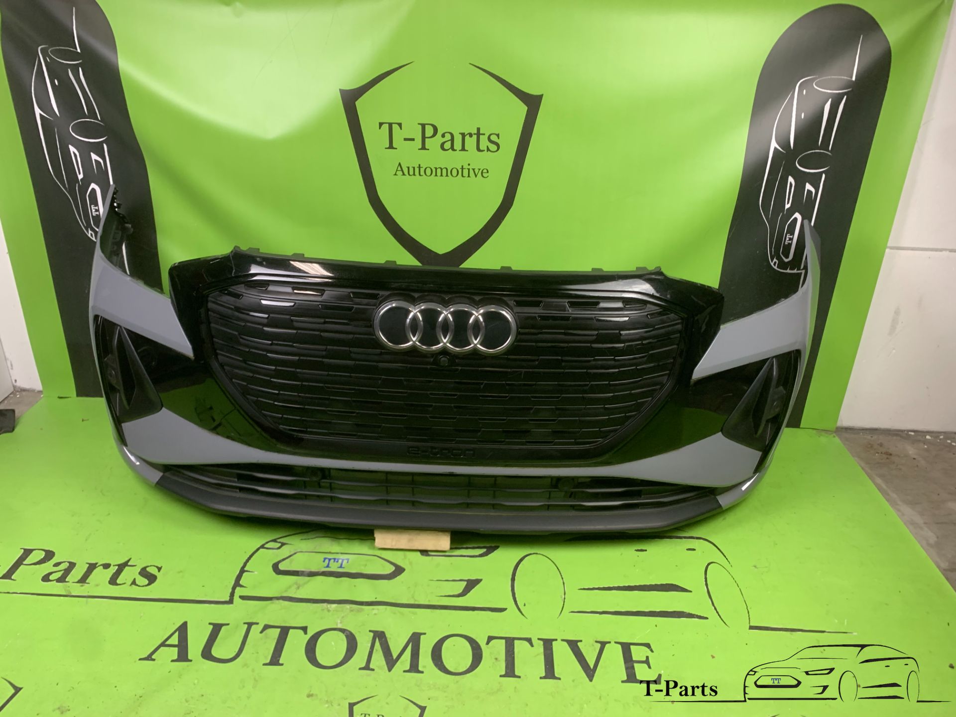 audi Q4 e-tron voorbumper bumper grille rooster
