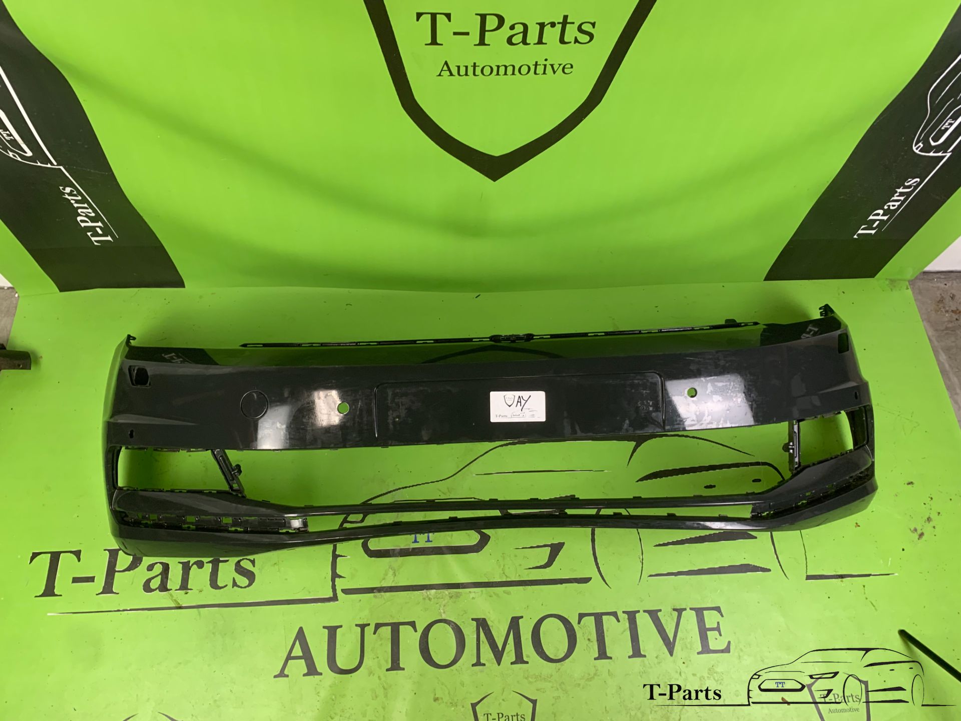 vw volkswagen touran front bumper bumper