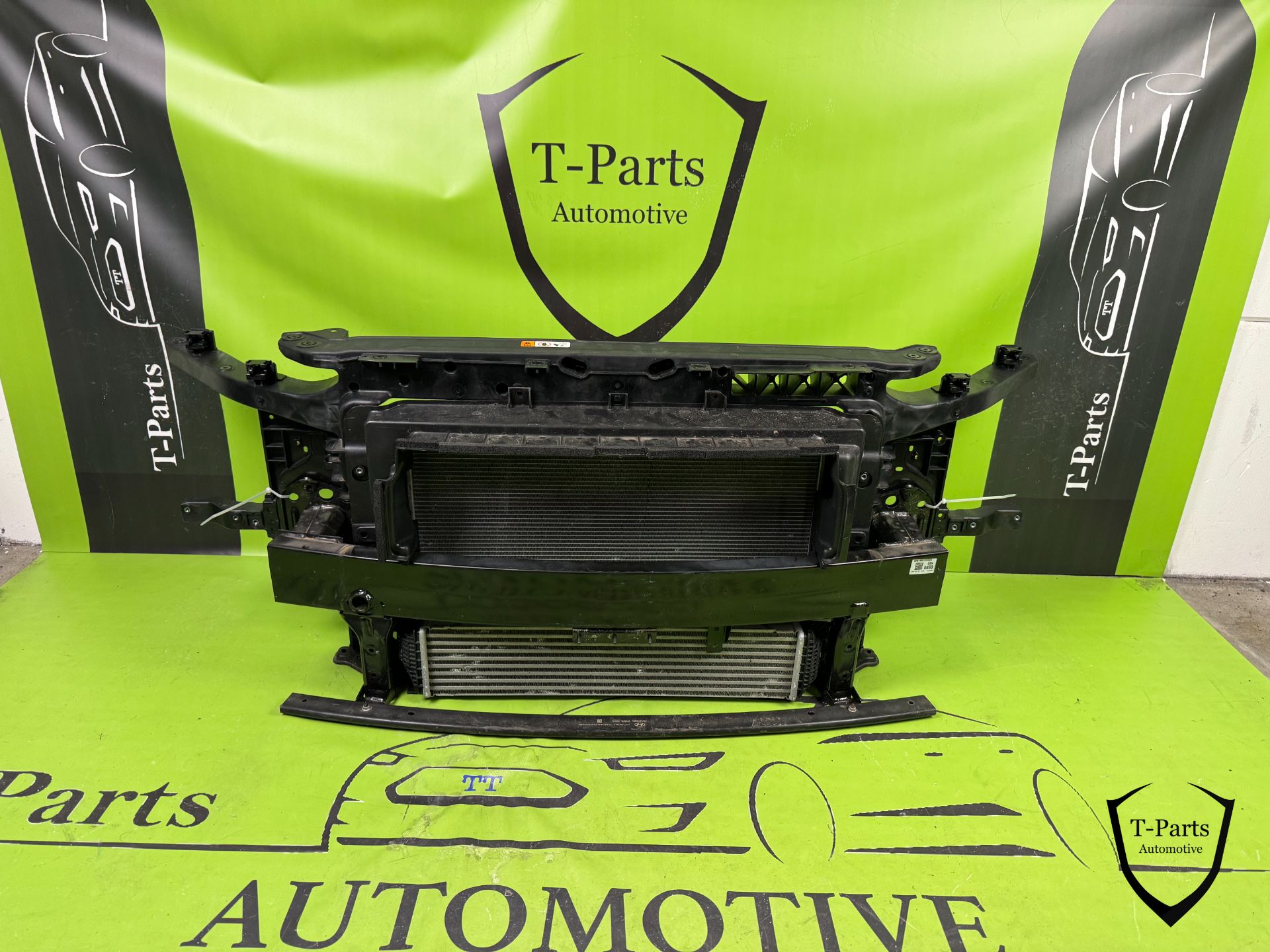 hyundai kona koelerpakket radiateur airco condensor front