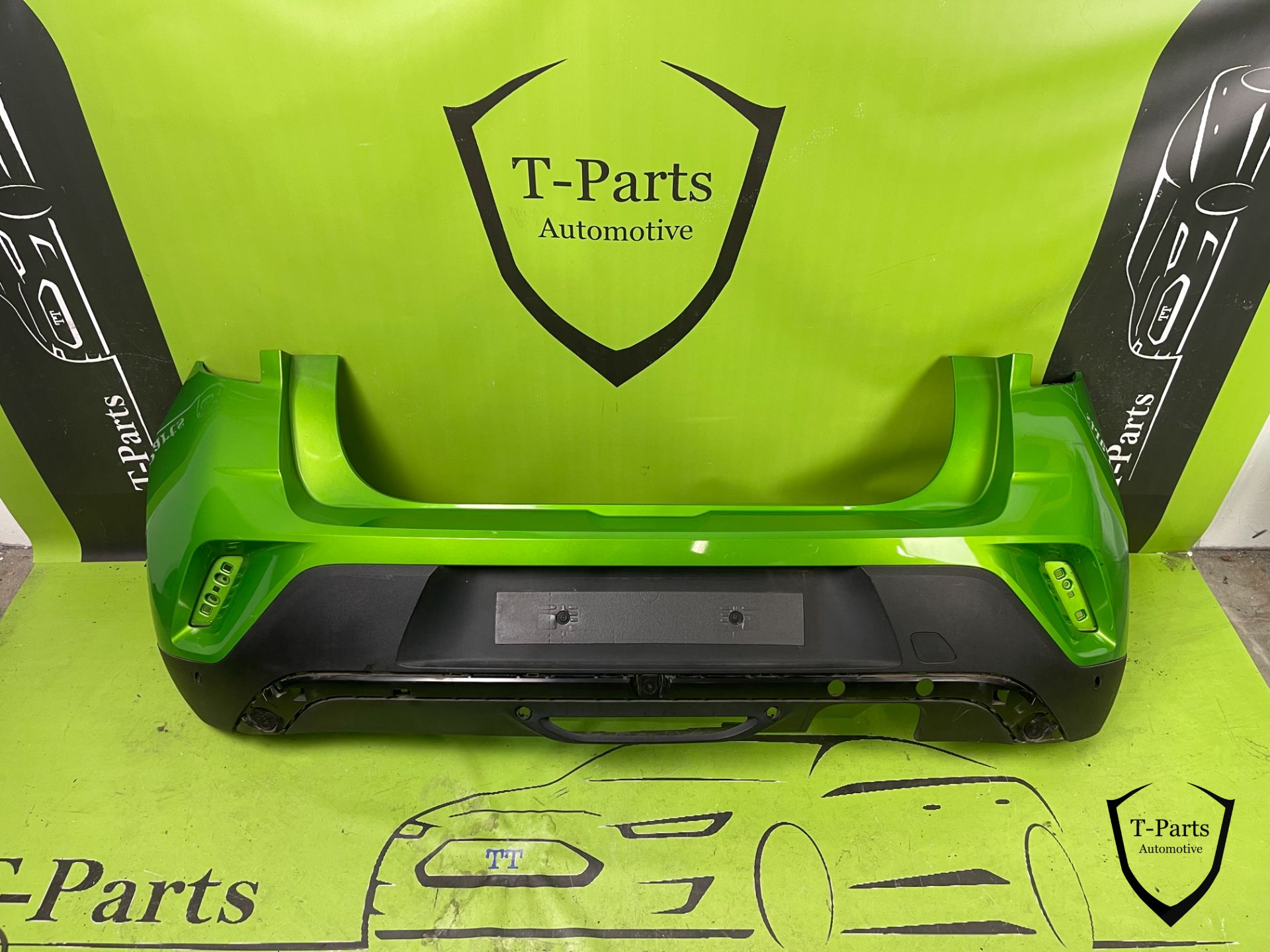 opel mokka B achterbumper bumper 6X pdc 2020+