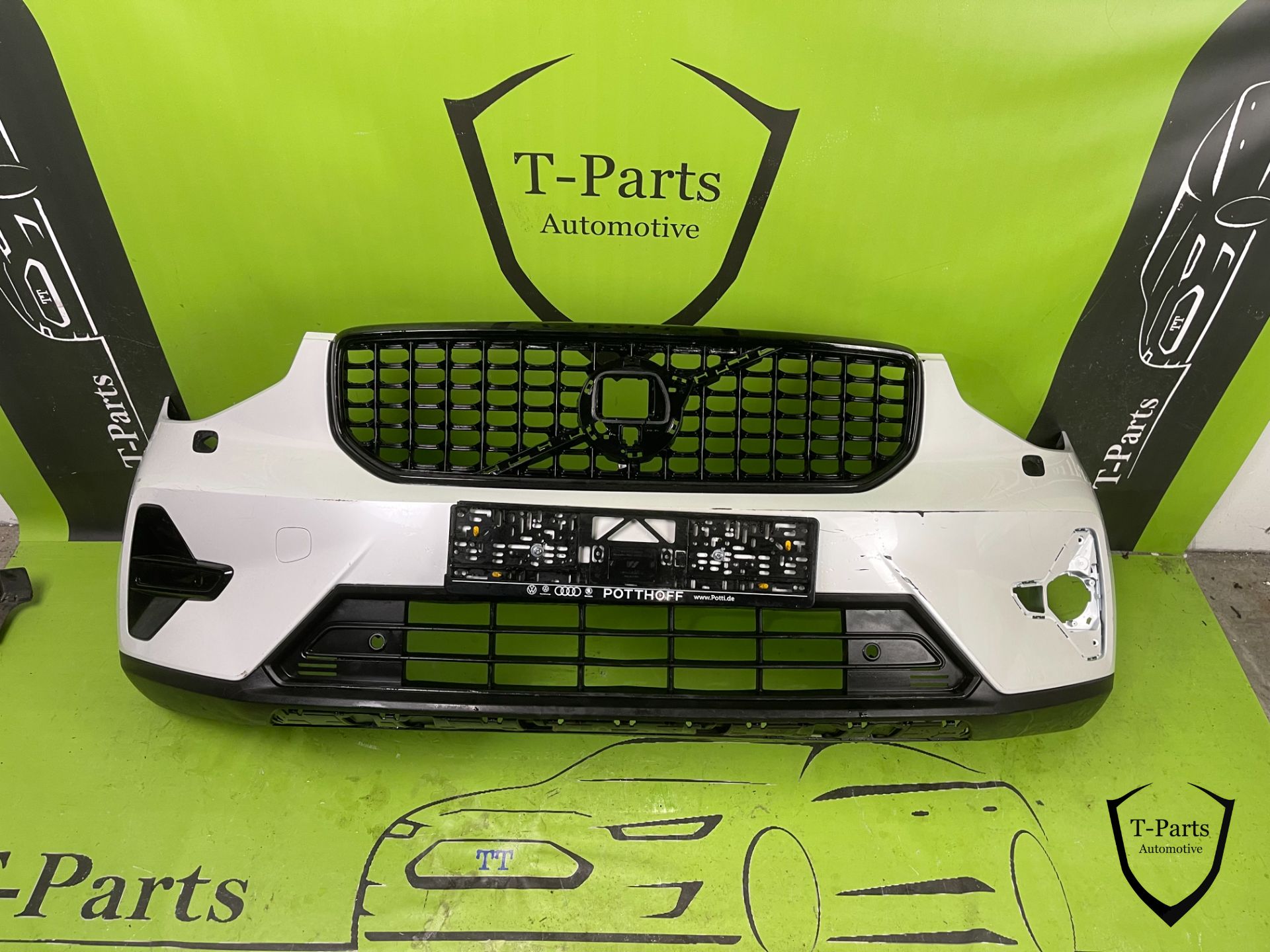 volvo XC40 front bumper bumper grille grille