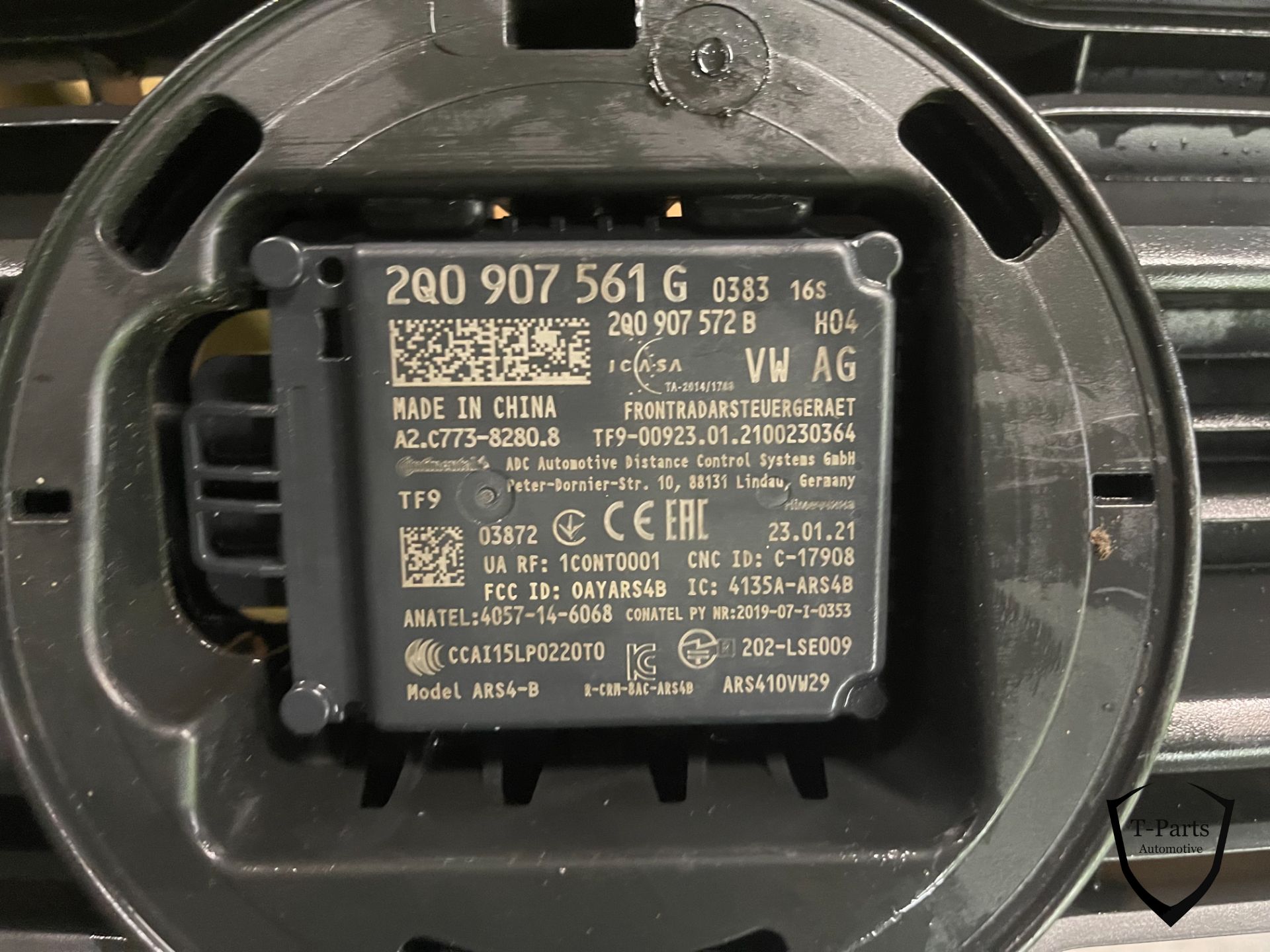 volkswagen t-roc polo golf 8 radar distance controller 2Q0907561G