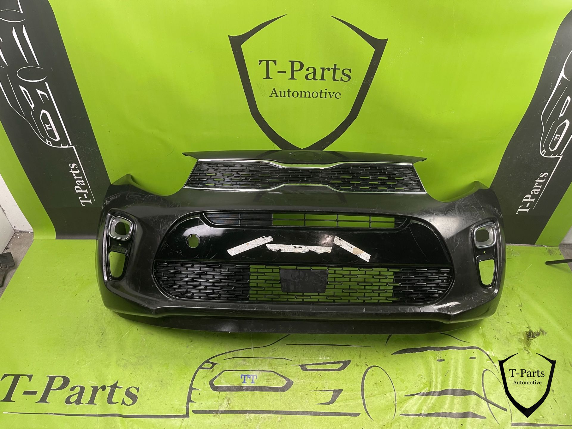 kia picanto voorbumper bumper 17+