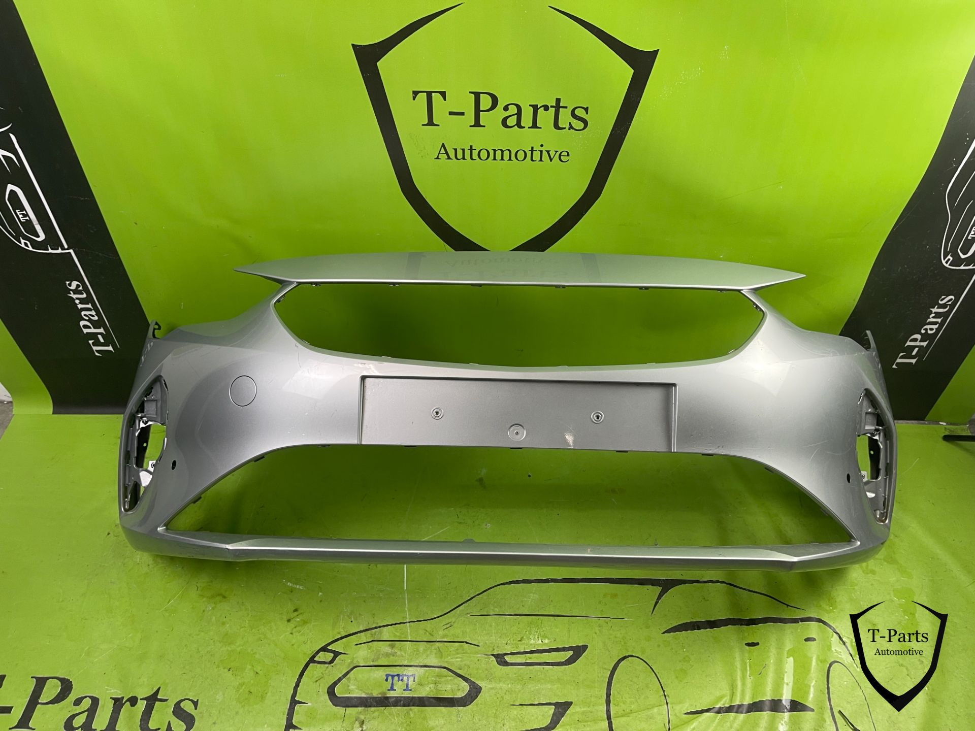 opel corsa f voorbumepr bumper grille rooster gril