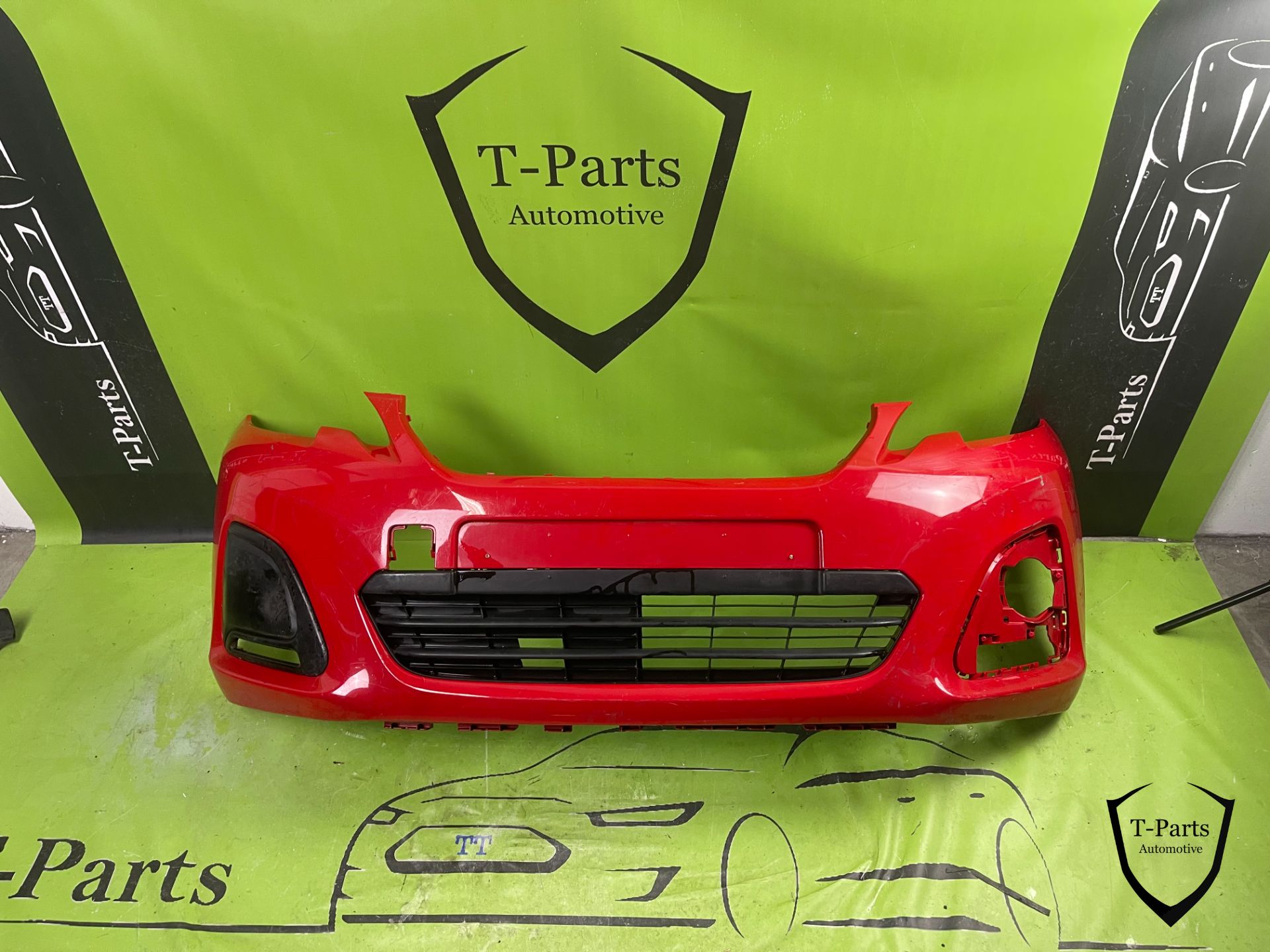 Peugeot 108 voorbumper bumper rooster 14+ grille 1612201580