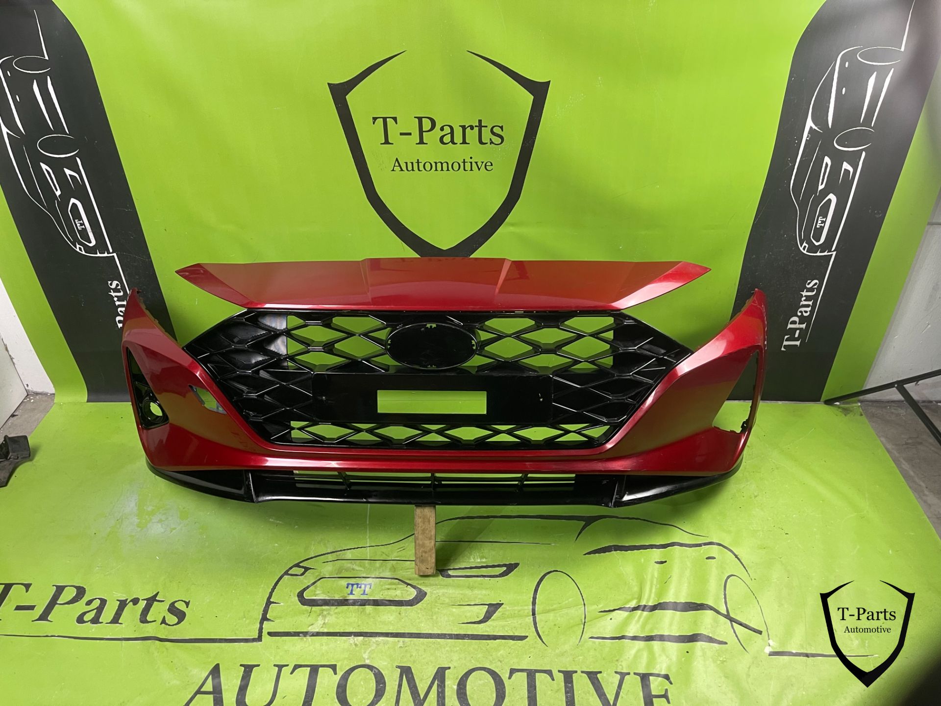 hyundai i20 voorbumper bumper 21+ grille