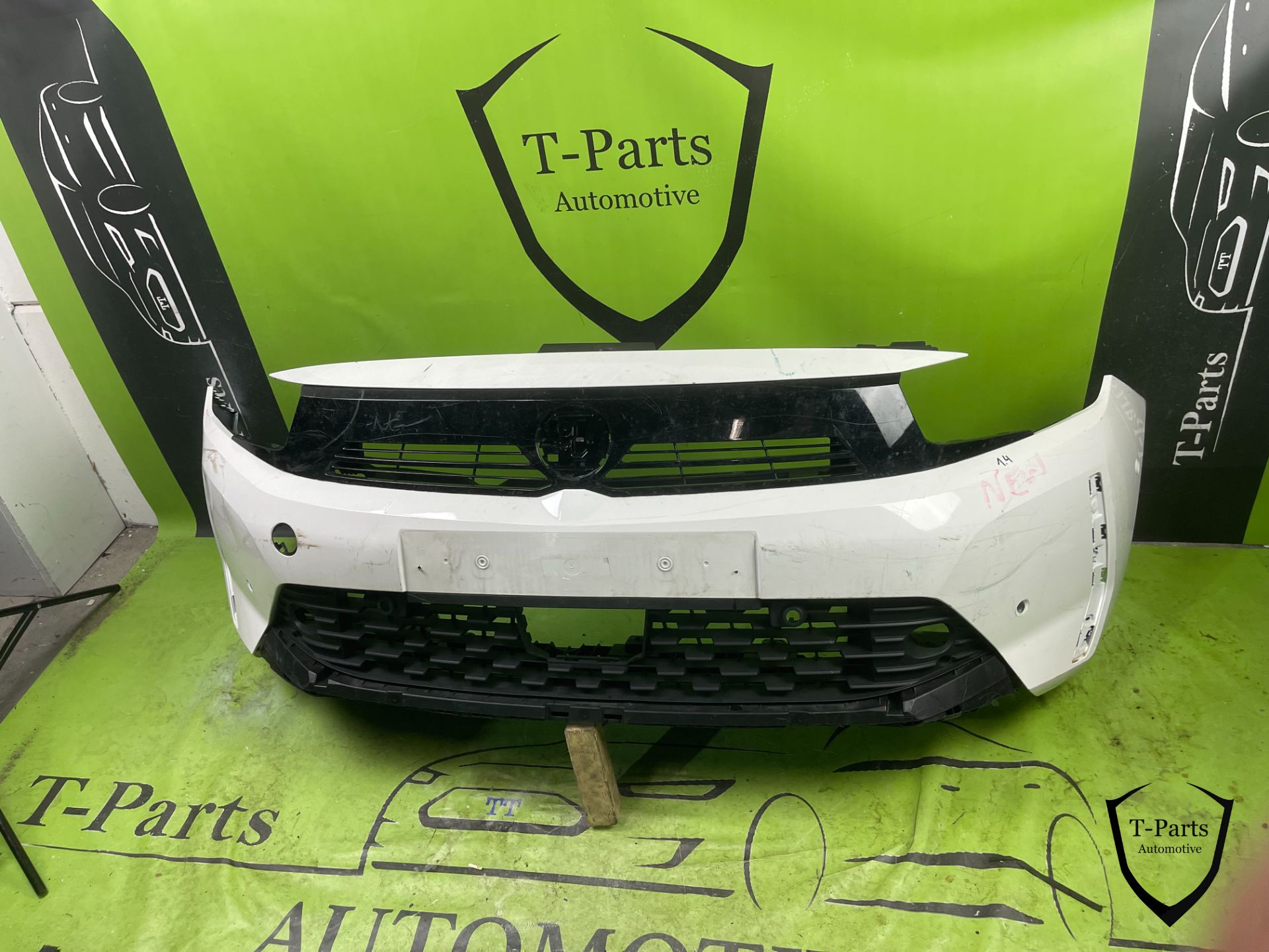 opel corsa f voorbumper bumper 22+