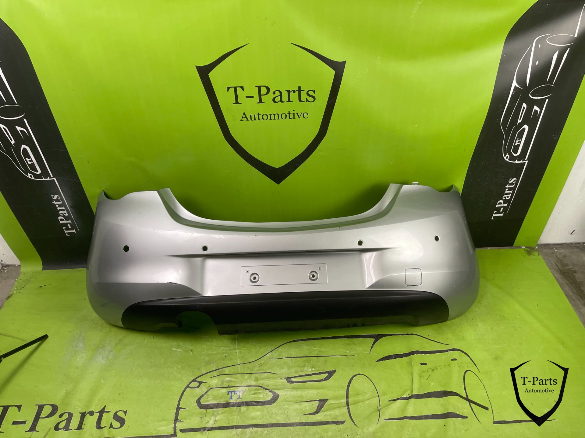 opel corsa e achterbumper bumper PDC