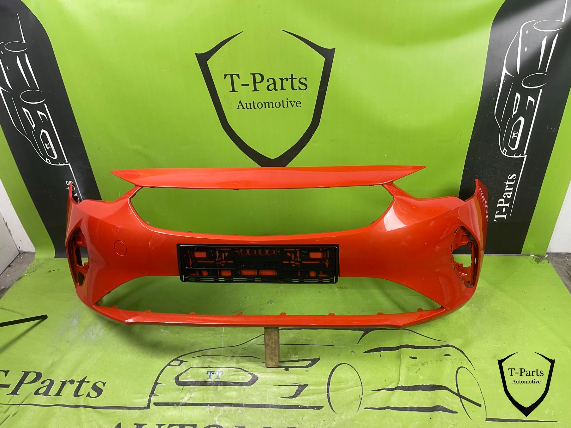 pare-chocs avant de l'Opel Corsa F