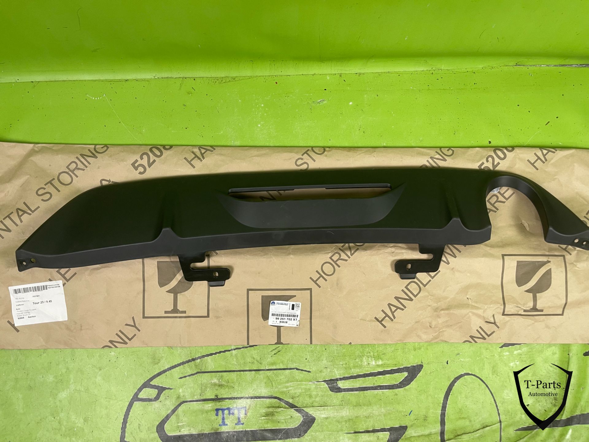 peugeot 208 achterbumper spoiler nieuw bumper 98251702