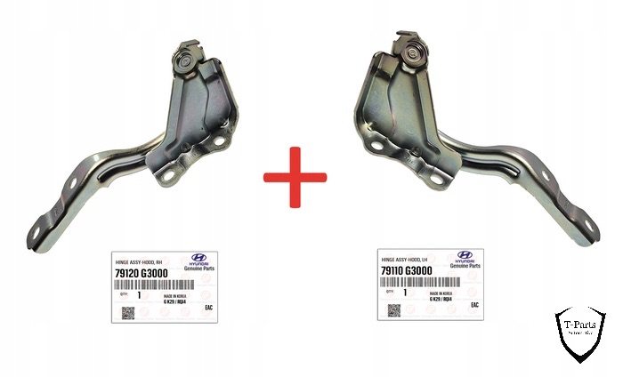 hyundai i30 schanier links rechts 79120G3000 79110G3000