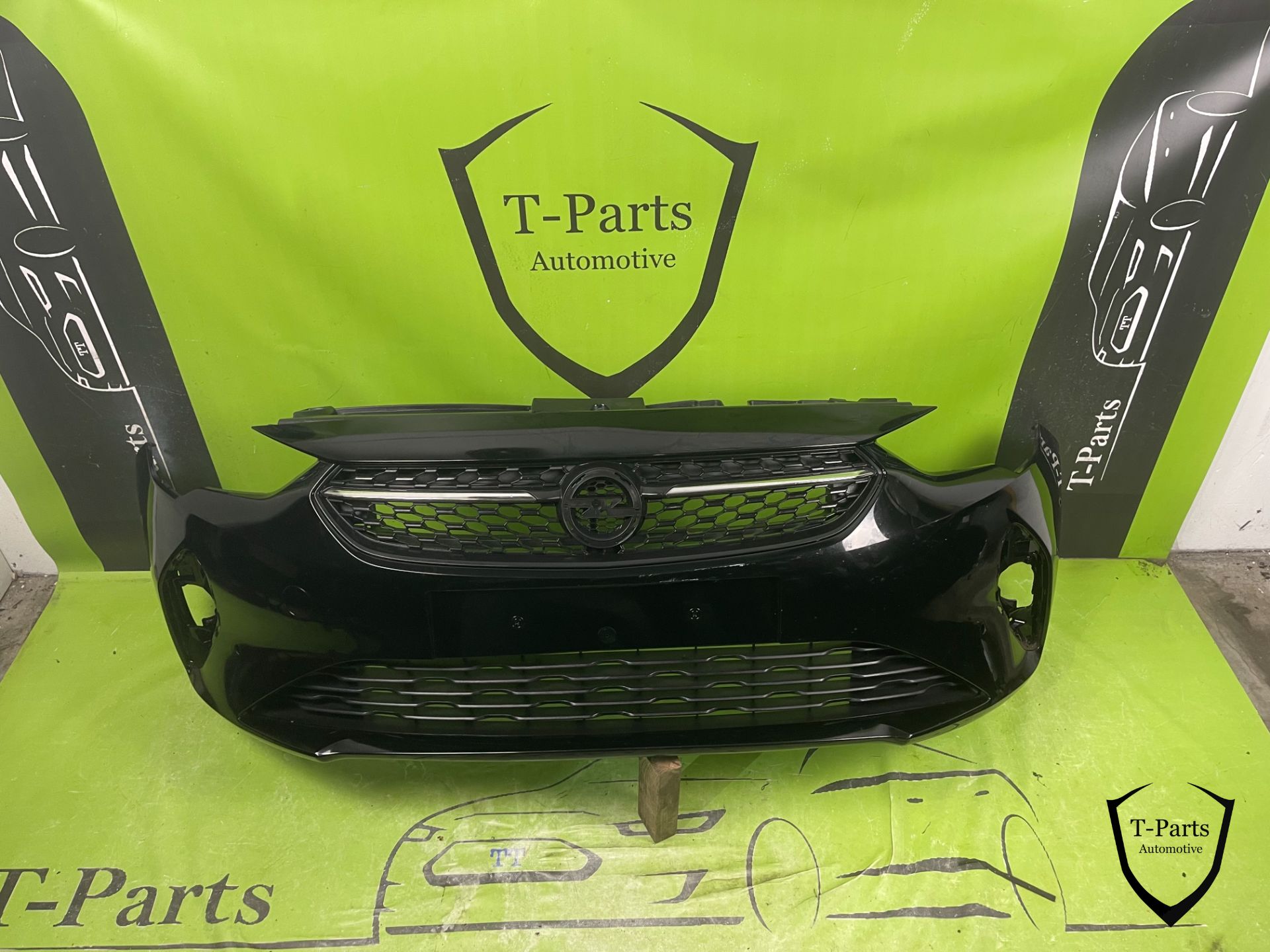 opel corsa f voorbumper 6x pdc bumper 166383581T