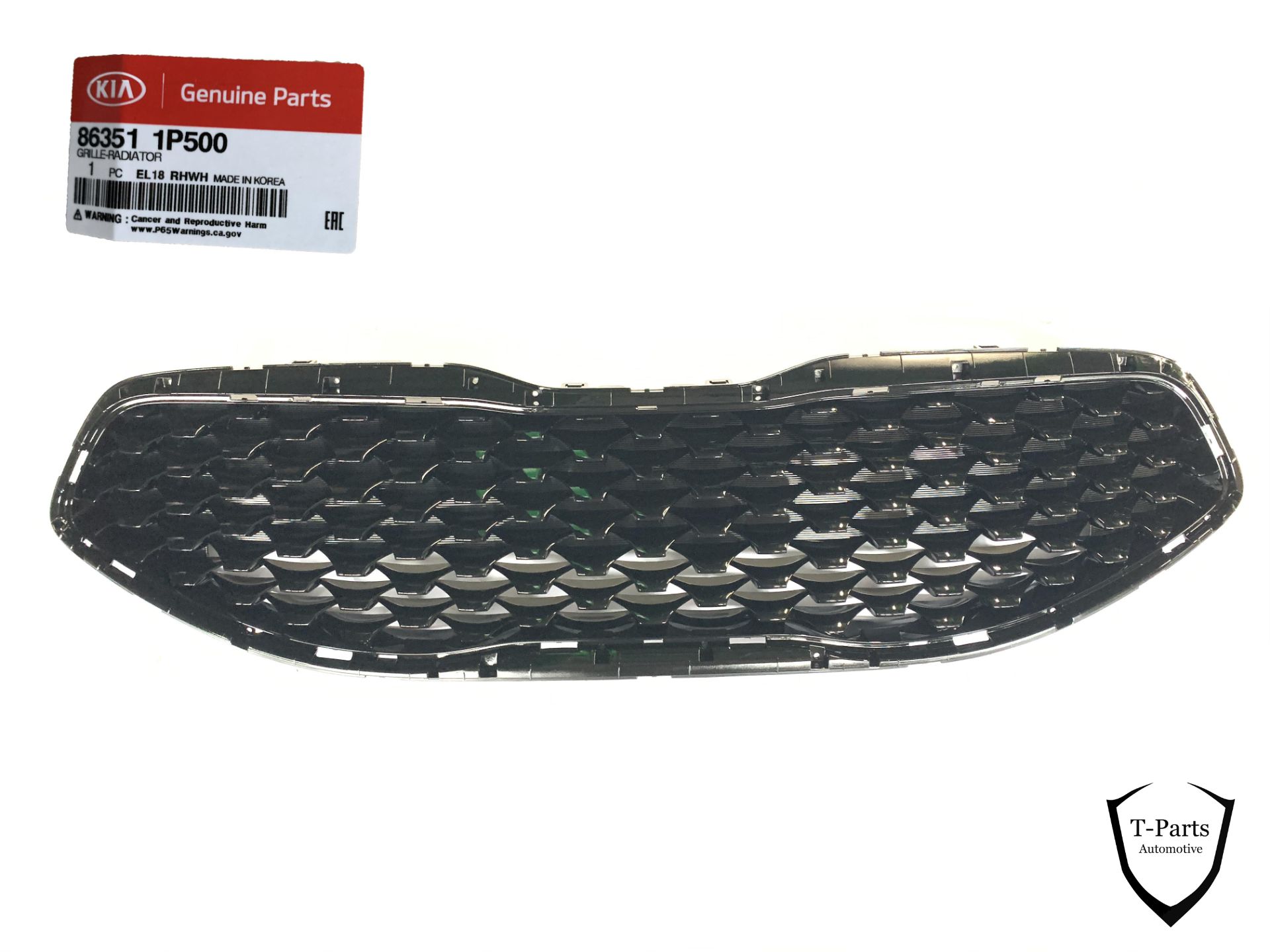 kia venga grille rooster voorbumper bumper 863511p500
