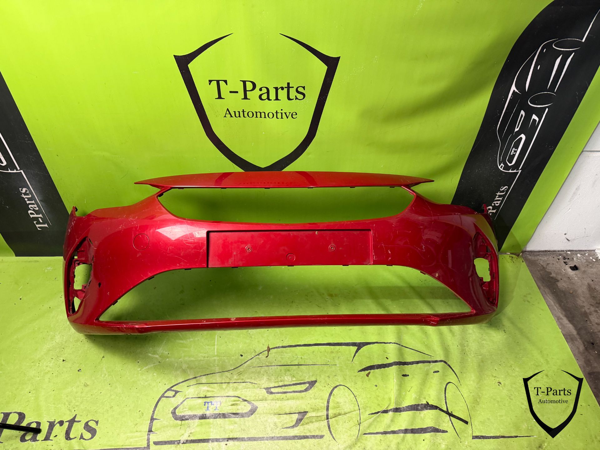 opel corsa F voorbumper 6X PDC bumper 166383581T