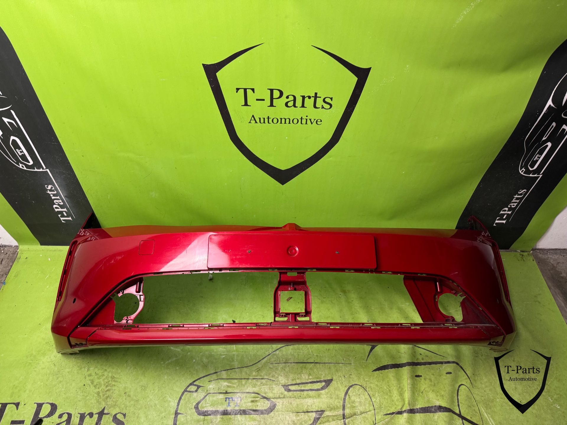 opel astra L voorbumper bumper 20+ rood
