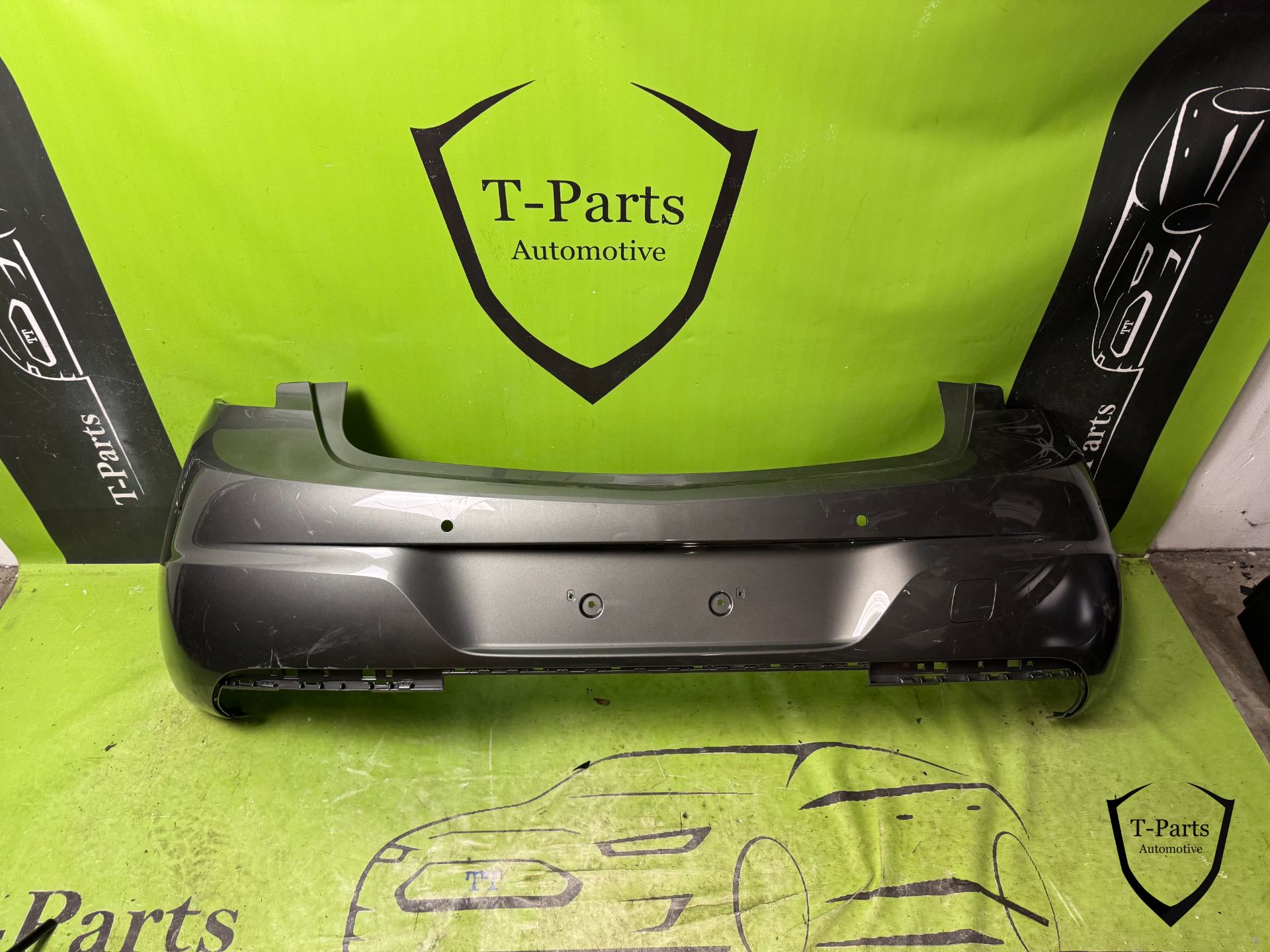 opel astra k achterbumper bumper 6x pdc