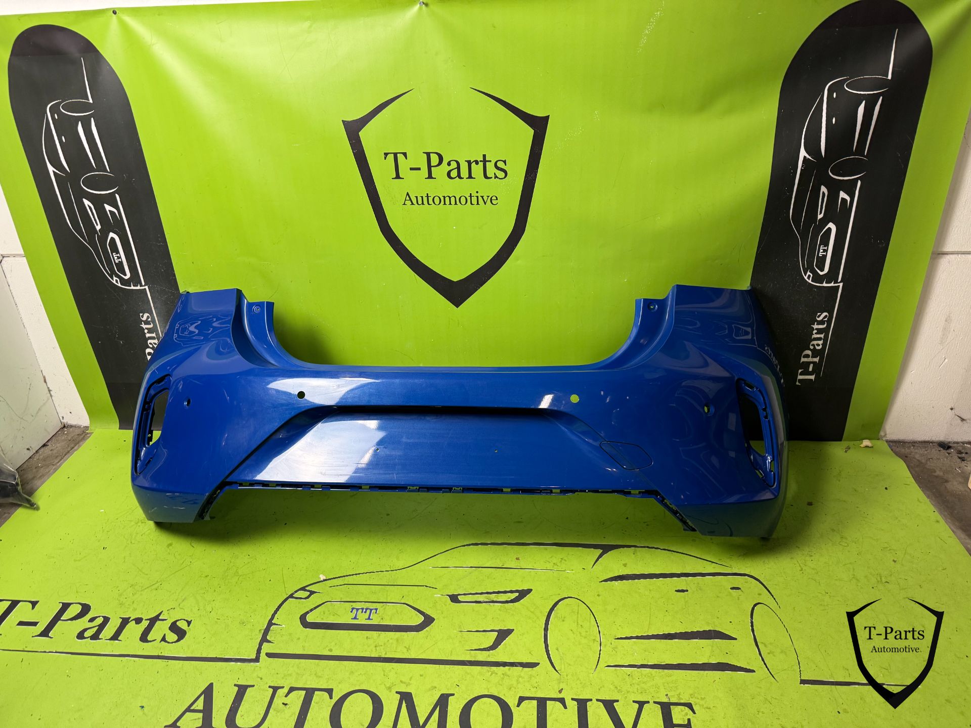 opel corsa F GS line achterbumper pdc bumper