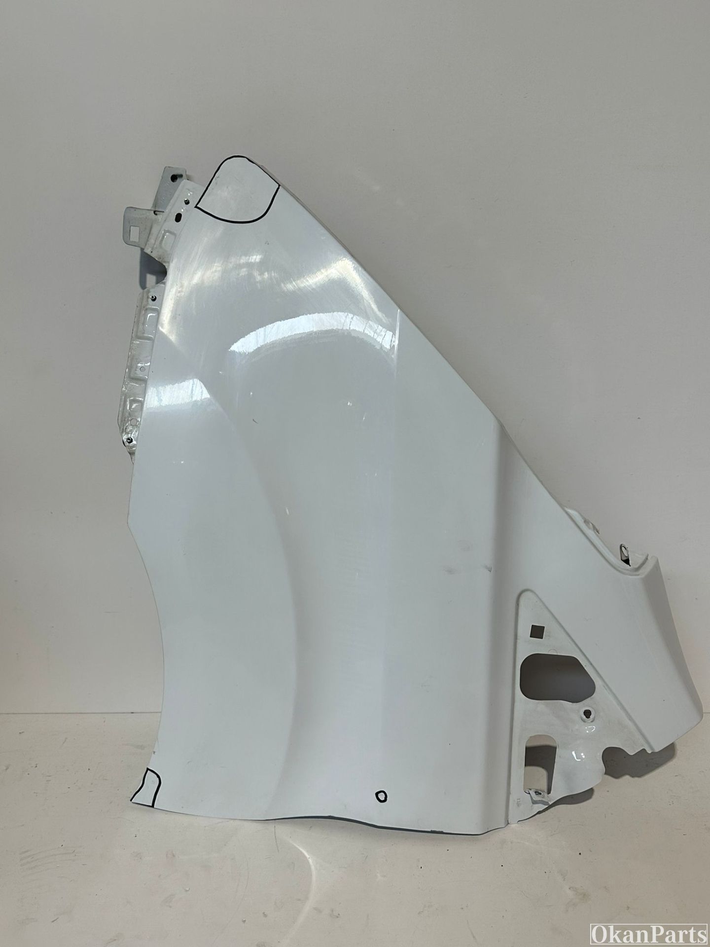 Ford Transit Custom linker zijscherm links