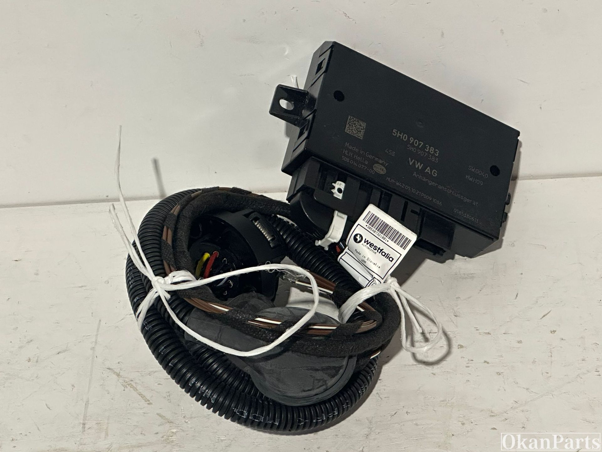 Audi Volkswagen Seat Skoda Module d'attelage 5H0907383