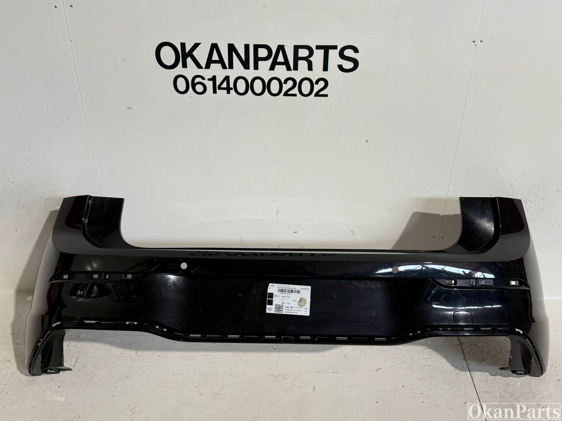 Pare-chocs arrière VW Volkswagen Golf 8 R 5H6807421B