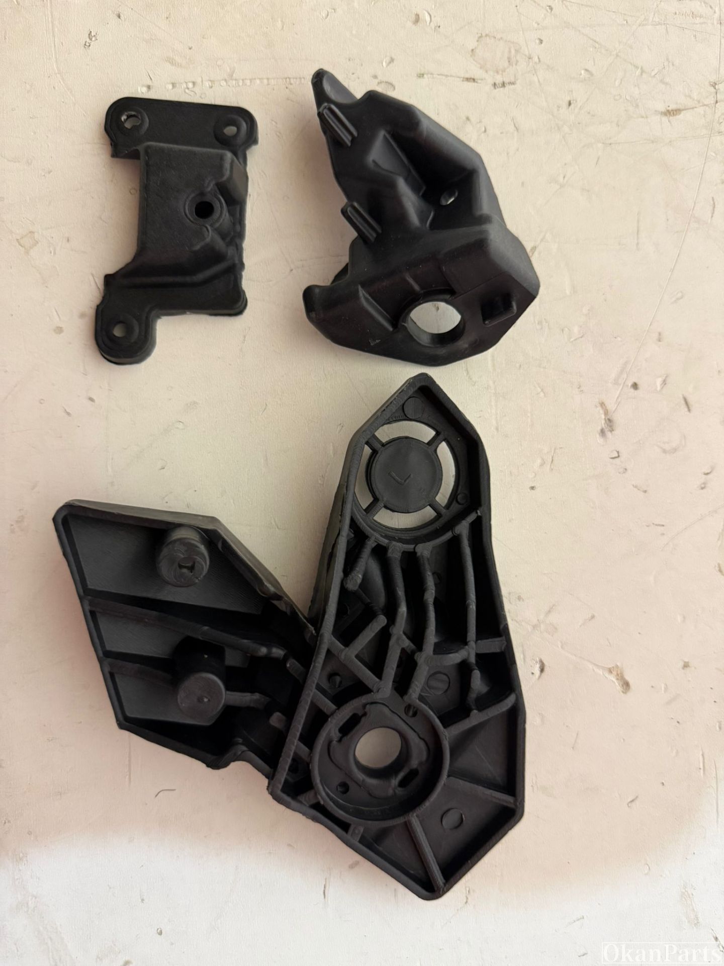 Opel Corsa F left headlight repair kit left 9832349980