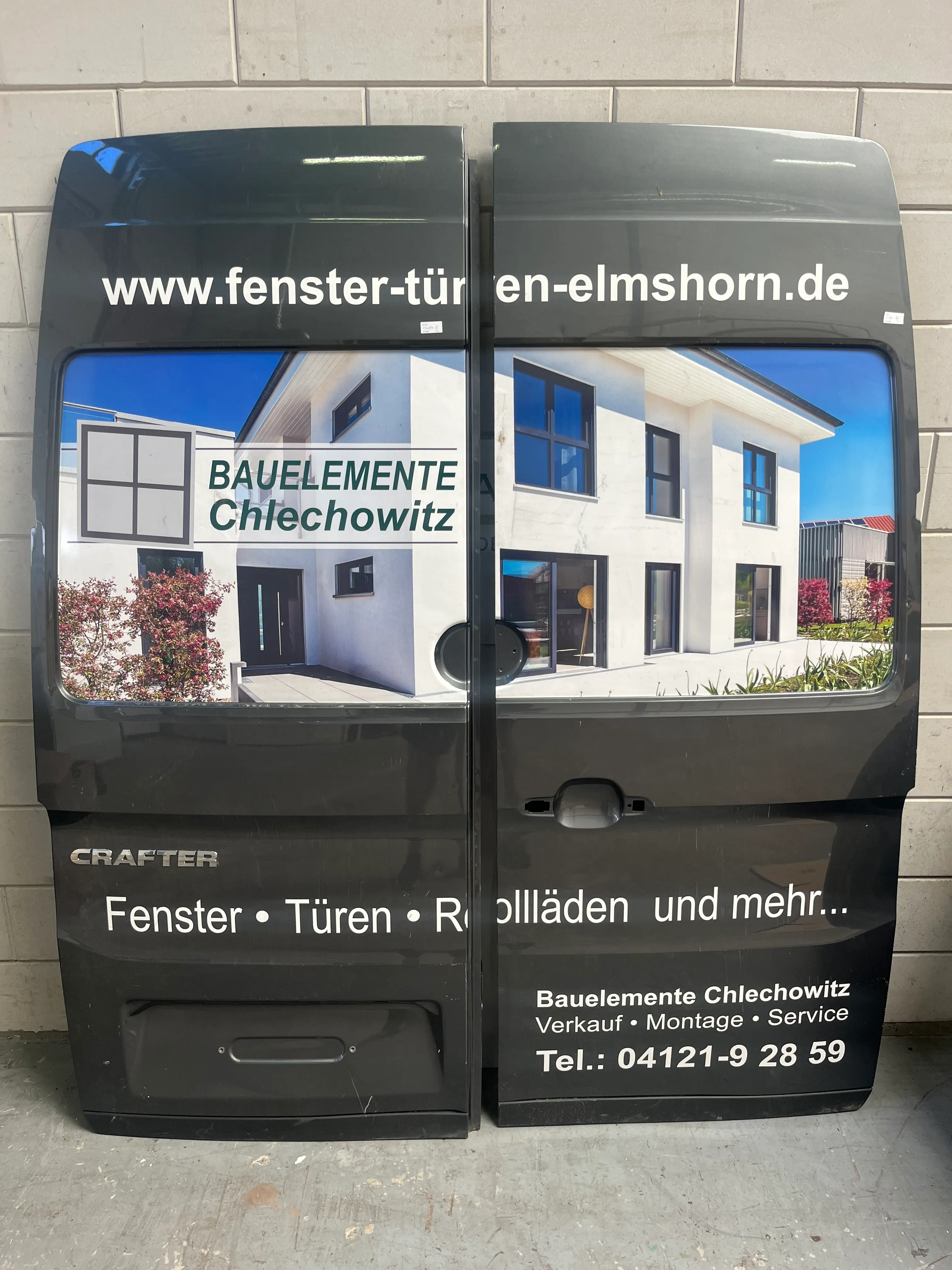 VW 7C CRAFTER 2 | MAN REAR LEFT REAR RIGHT DOORS