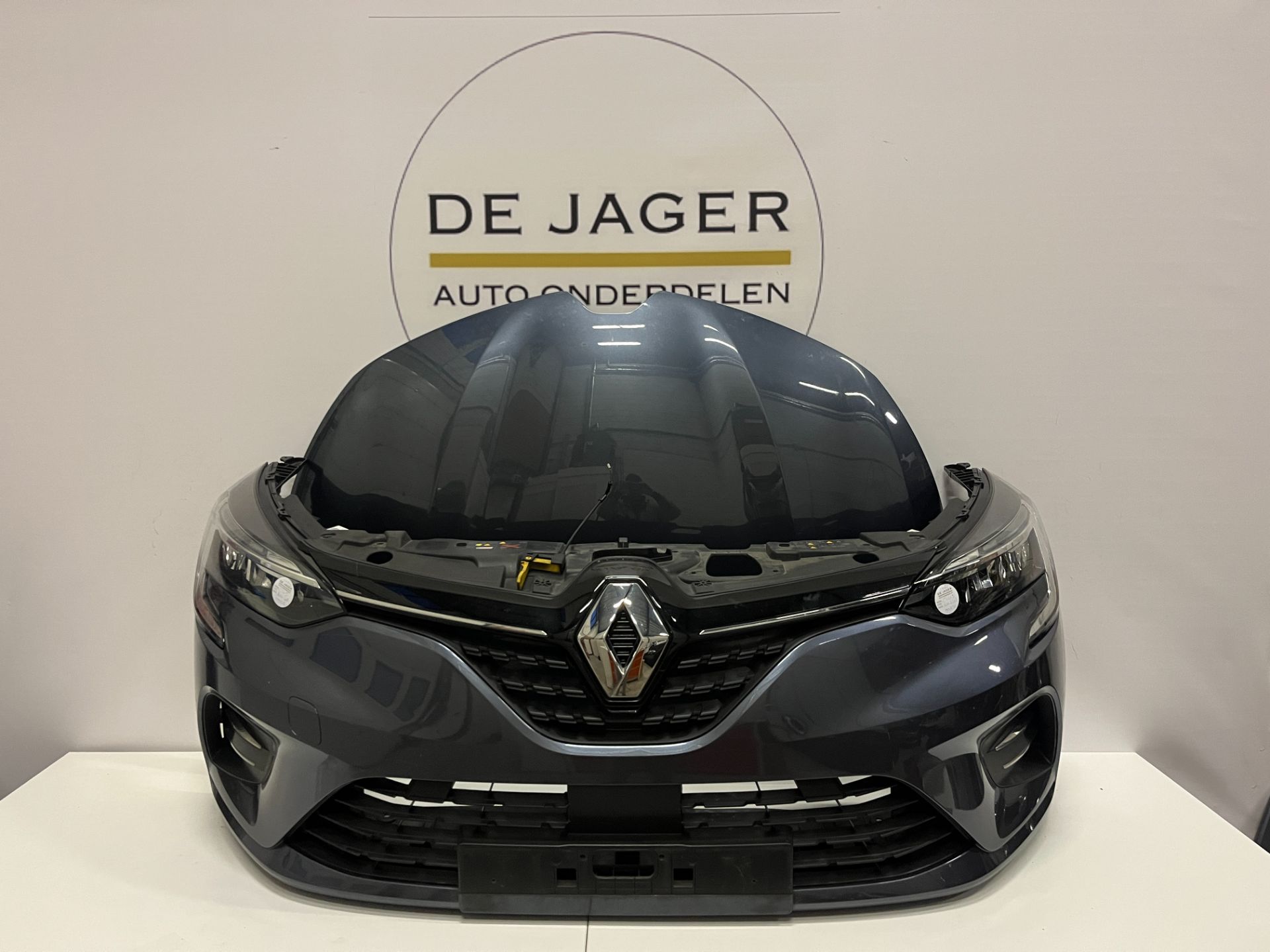 RENAULT CLIO 5 VOORKOP BUMPER MOTORKAP KOPLAMPEN 2019-