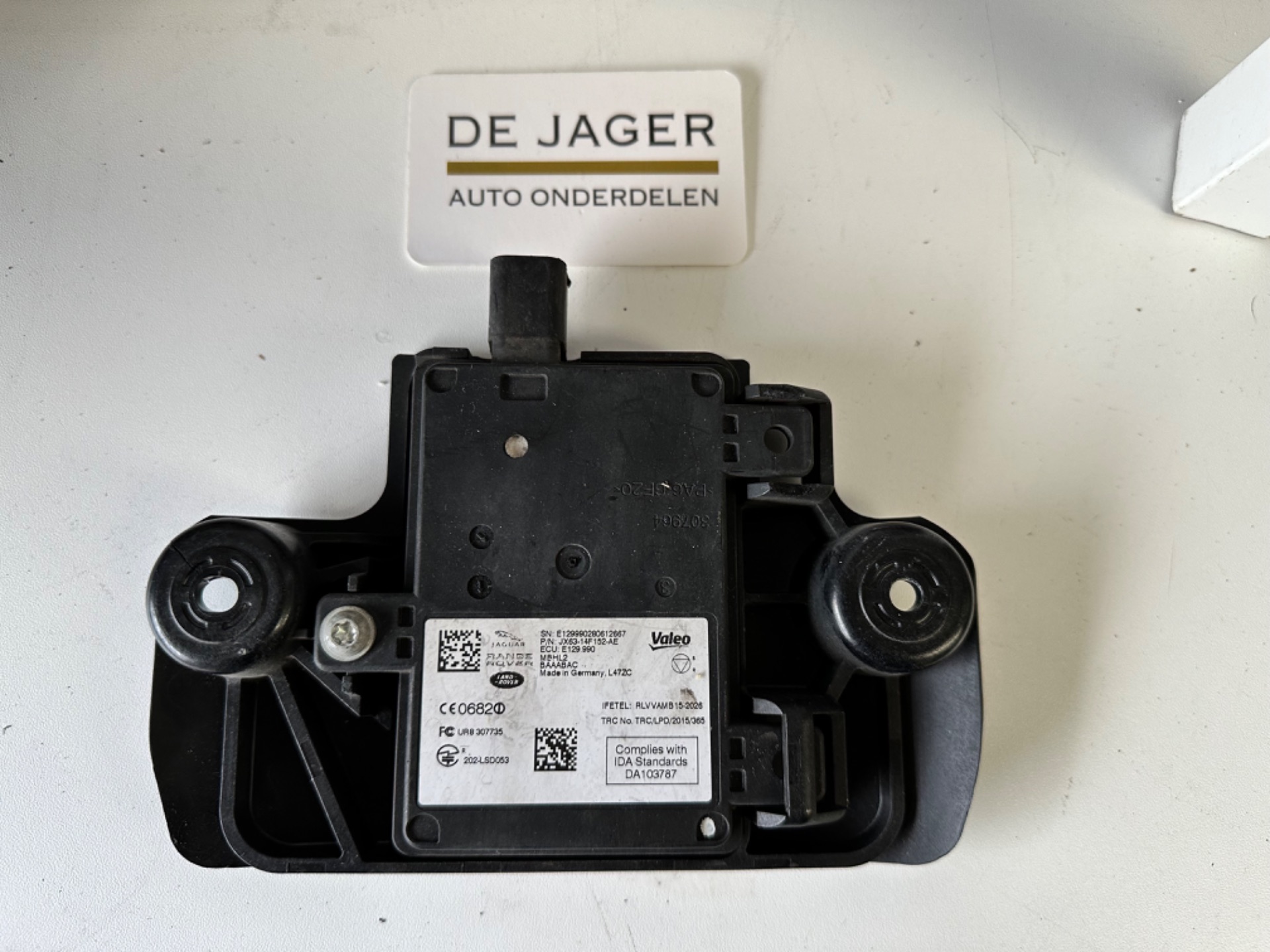 CAPTEUR D'ASSISTANCE LATÉRALE RANGE ROVER CAPTEUR DODEHOEK JX6314F152AE