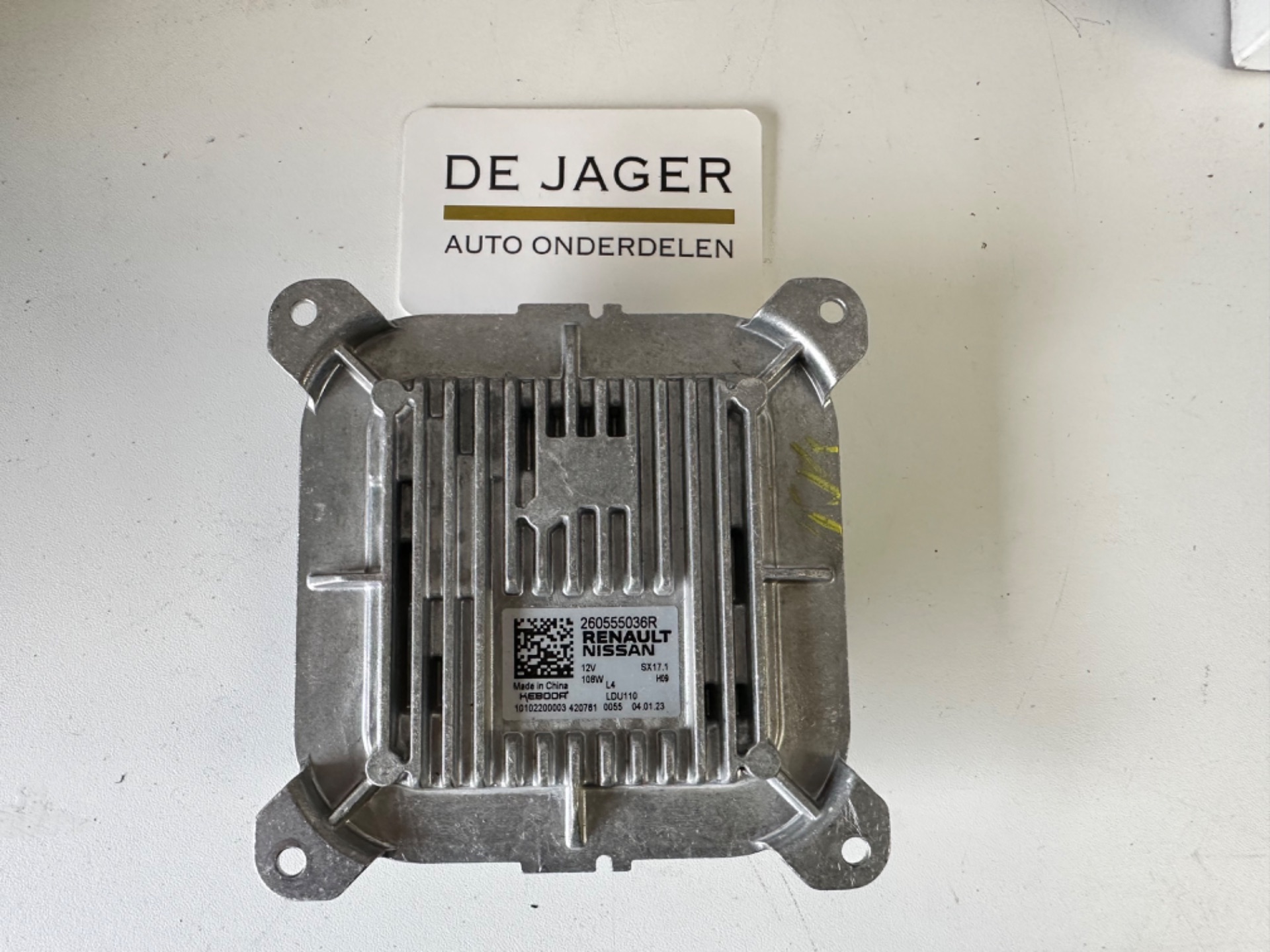 MODULE D'AMPOULES AVANT RENAULT MEGANE E-TECH 260555036R