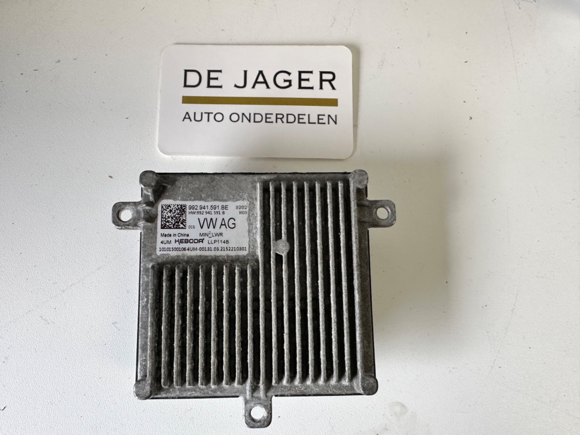 BALAST MODULE LED VW GOLF 8 VIII 992941591BE ORIGINE