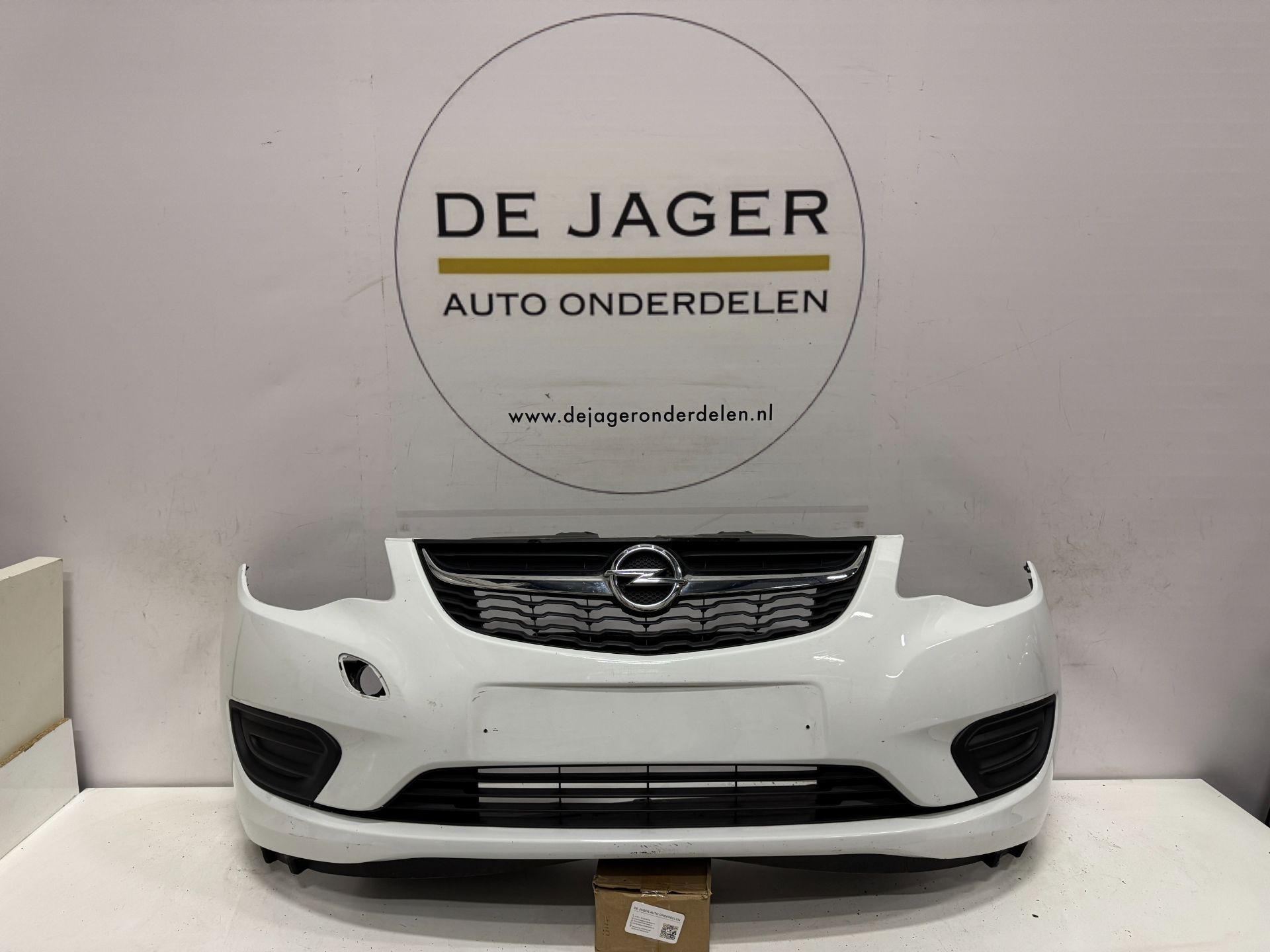 OPEL KARL VOORBUMPER BUMPER ORIGINEEL COMPLEET 42418315