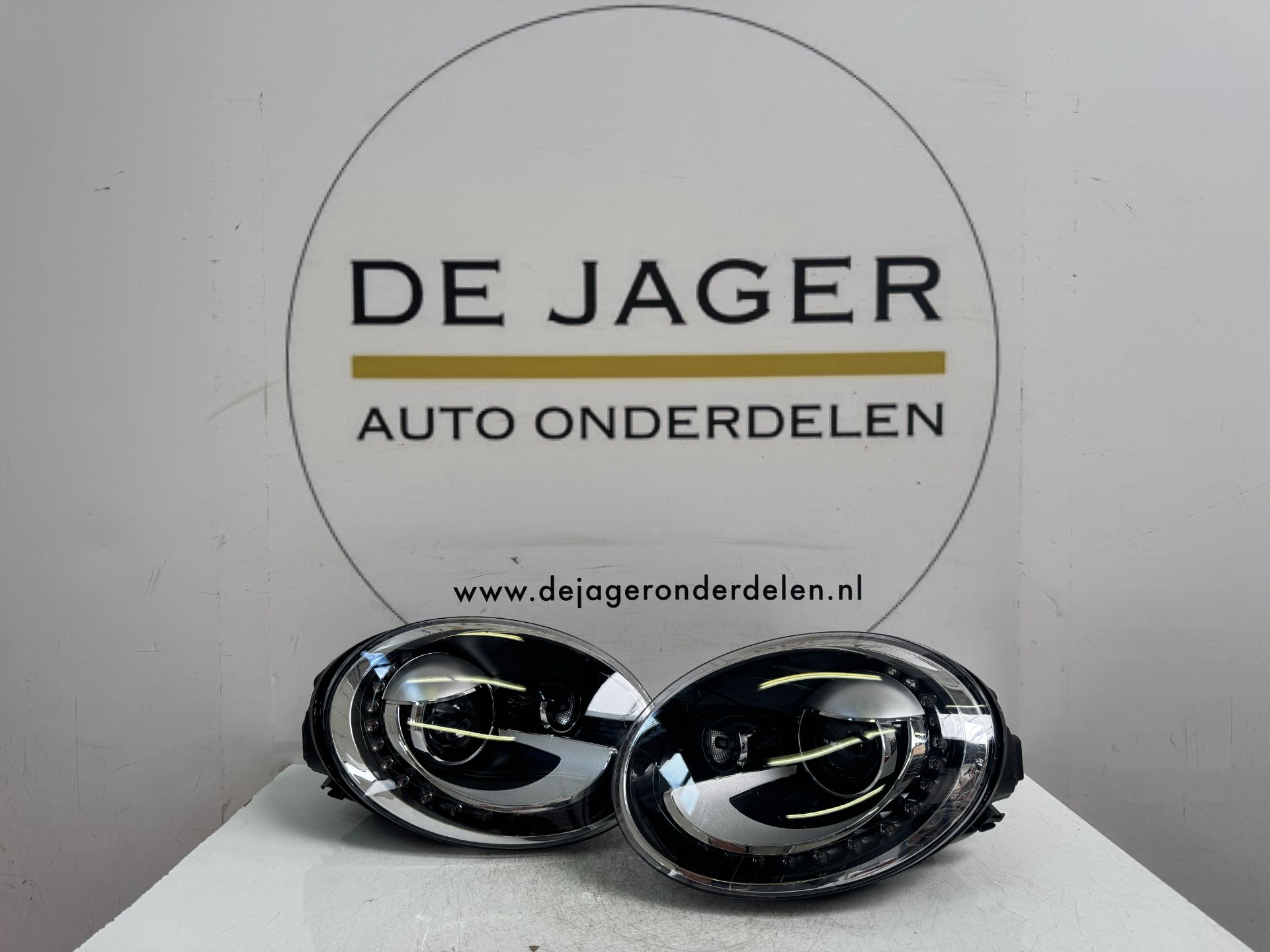 VW Käfer Xenon-LED-Scheinwerfer-Set Rechtslenker 5C2941031D 5C1941032D