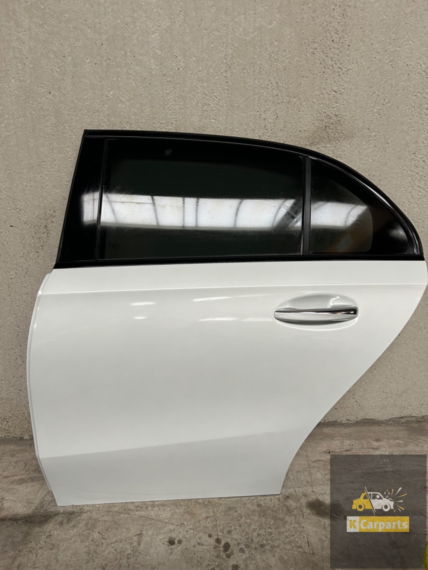 Links Achter portier Mercedes A Klasse W177 Wit deur