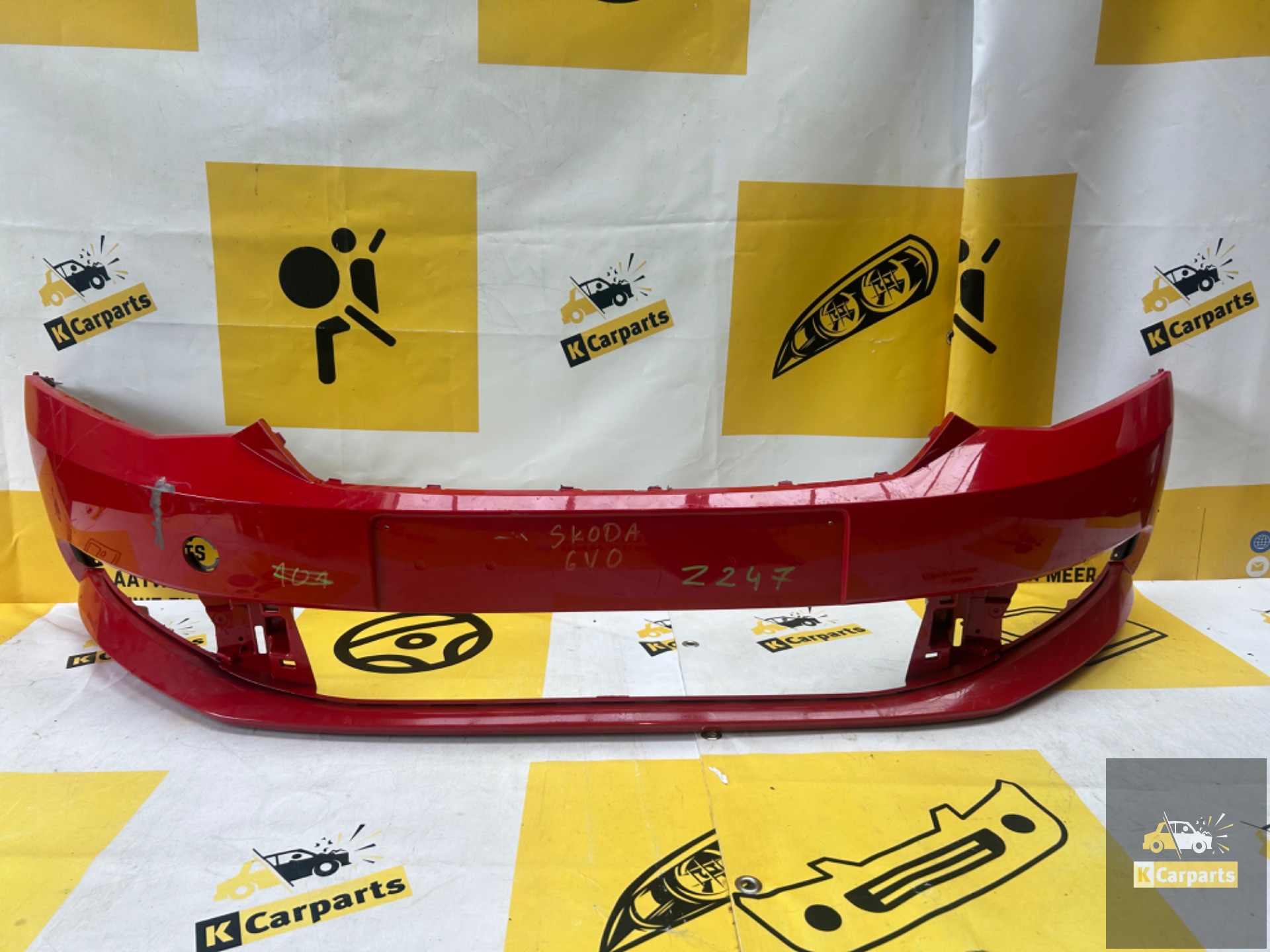 voorbumper Skoda Fabia III  2014-2018 bumper 6V0807221