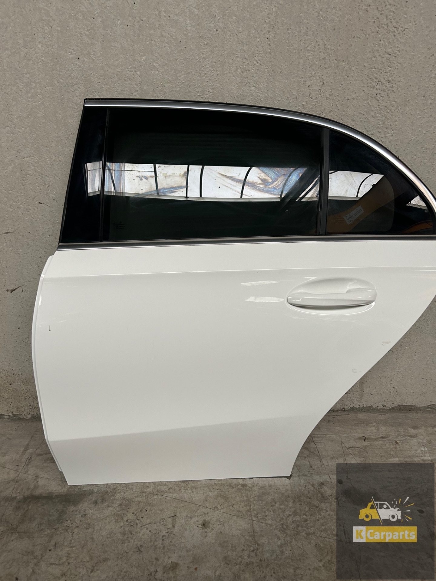 Links Achter portier Mercedes A Klasse W177 Portier Wit