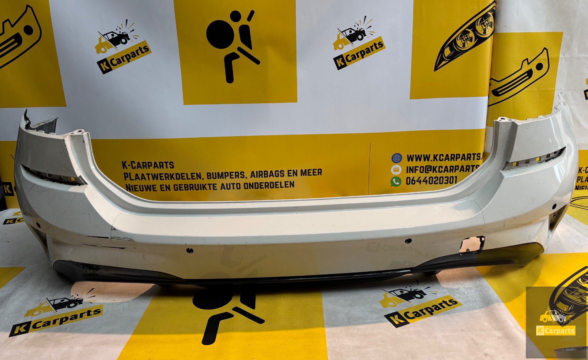 Achterbumper BMW 3 serie G20 M Pakket achterbumper 6x pdc