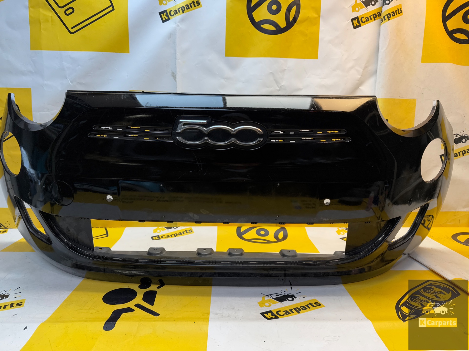Voorbumper Fiat 500  Elektrisch ORIGINEEL Bumper  6xpdc