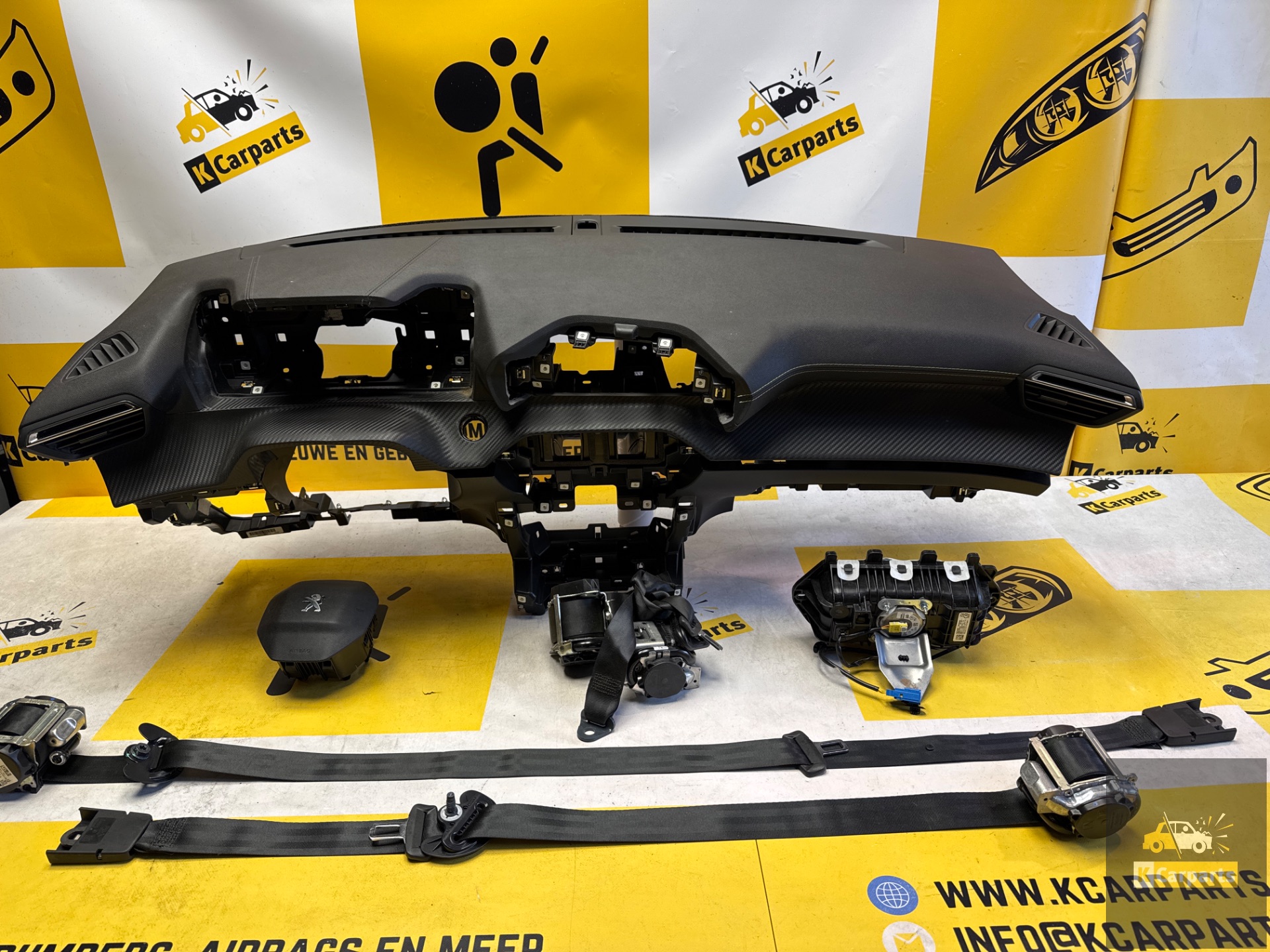 Airbag set Peugeot 208 Compleet Origineel set 2018 Tot heden