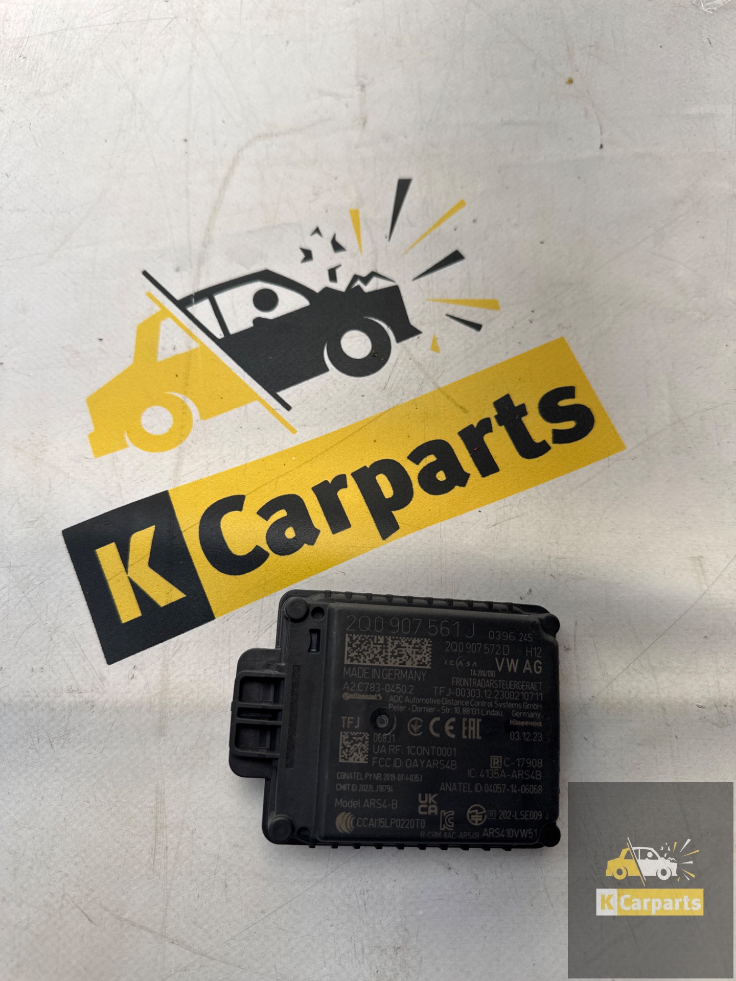 Radarsensor ACC VW POLO Original 2Q0907561J