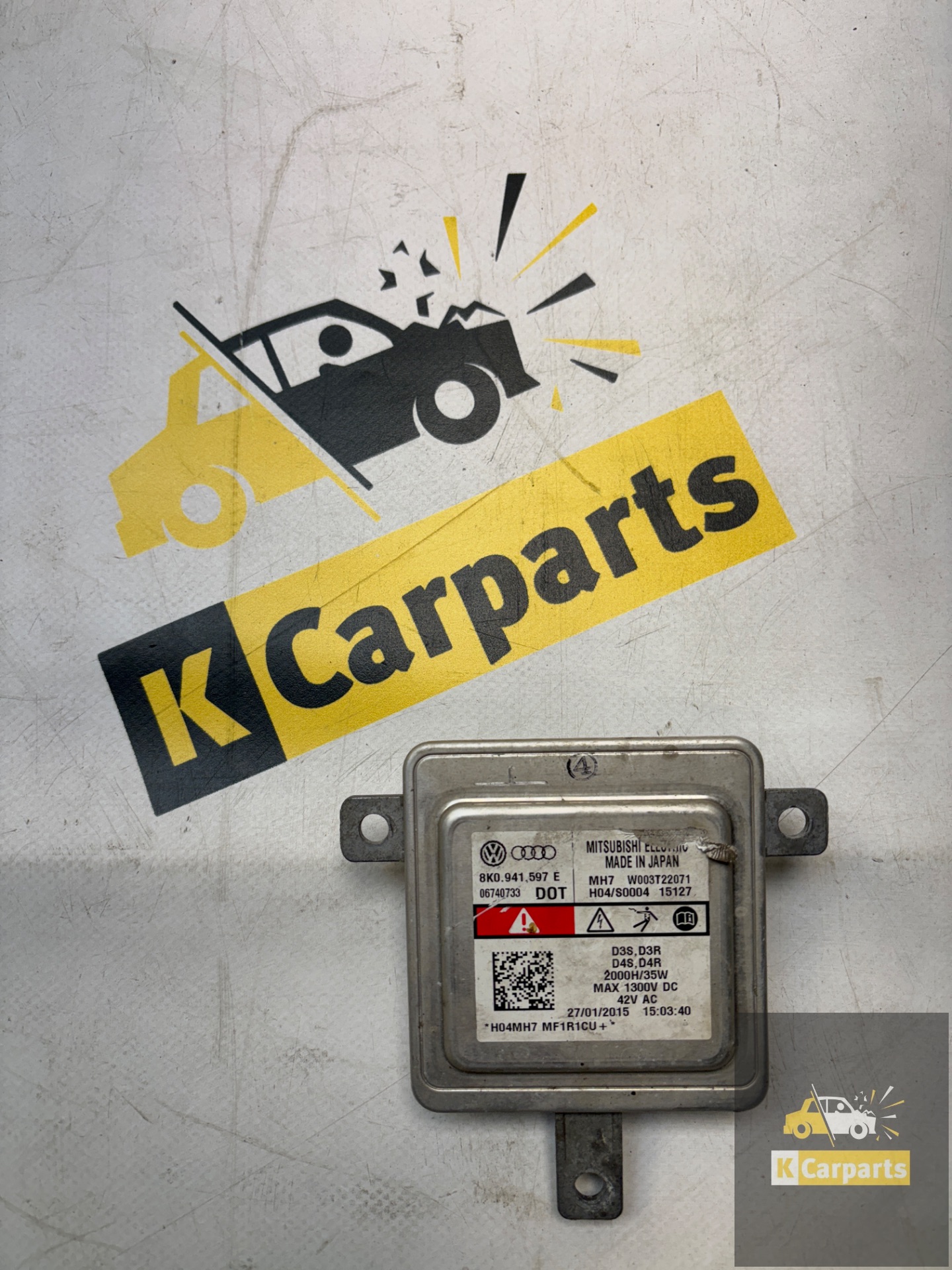 VW Audi Koplamp module Origineel 8K0941597E