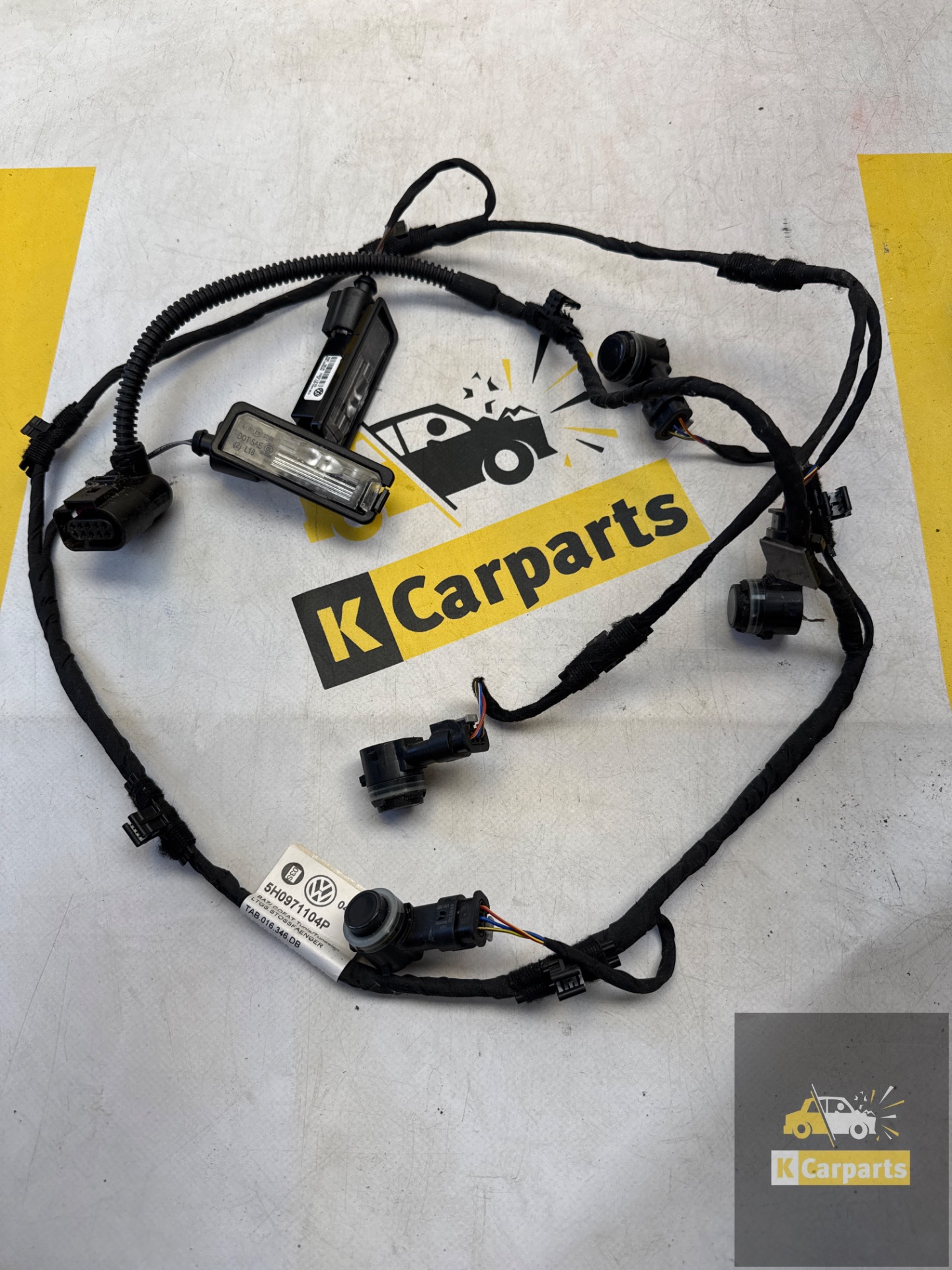 Parking sensors set COMPLETE VW Golf 8 Original 5H0971104P