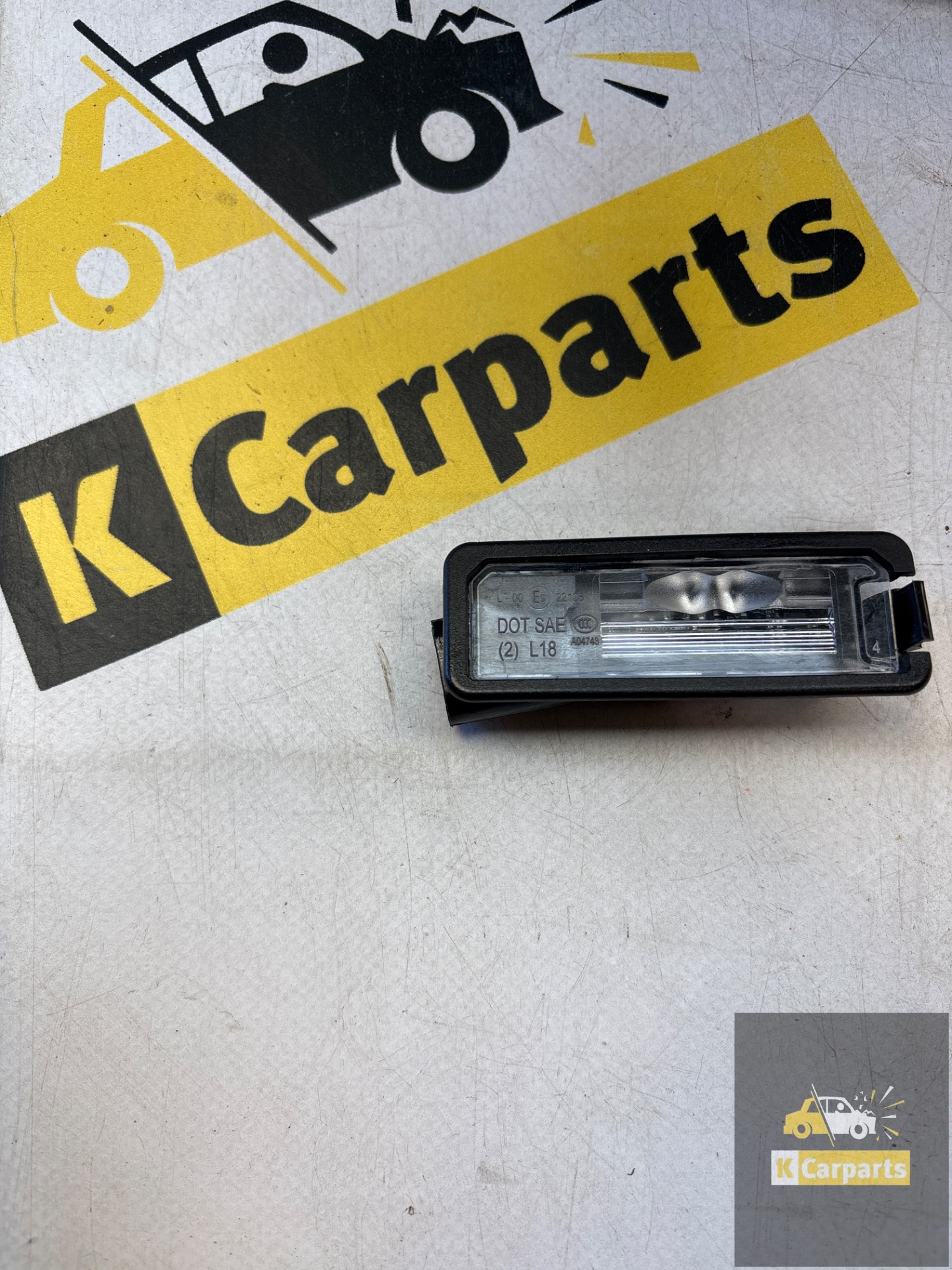 License plate lighting VW Golf 7.8 ORIGINAL 3G5943021A