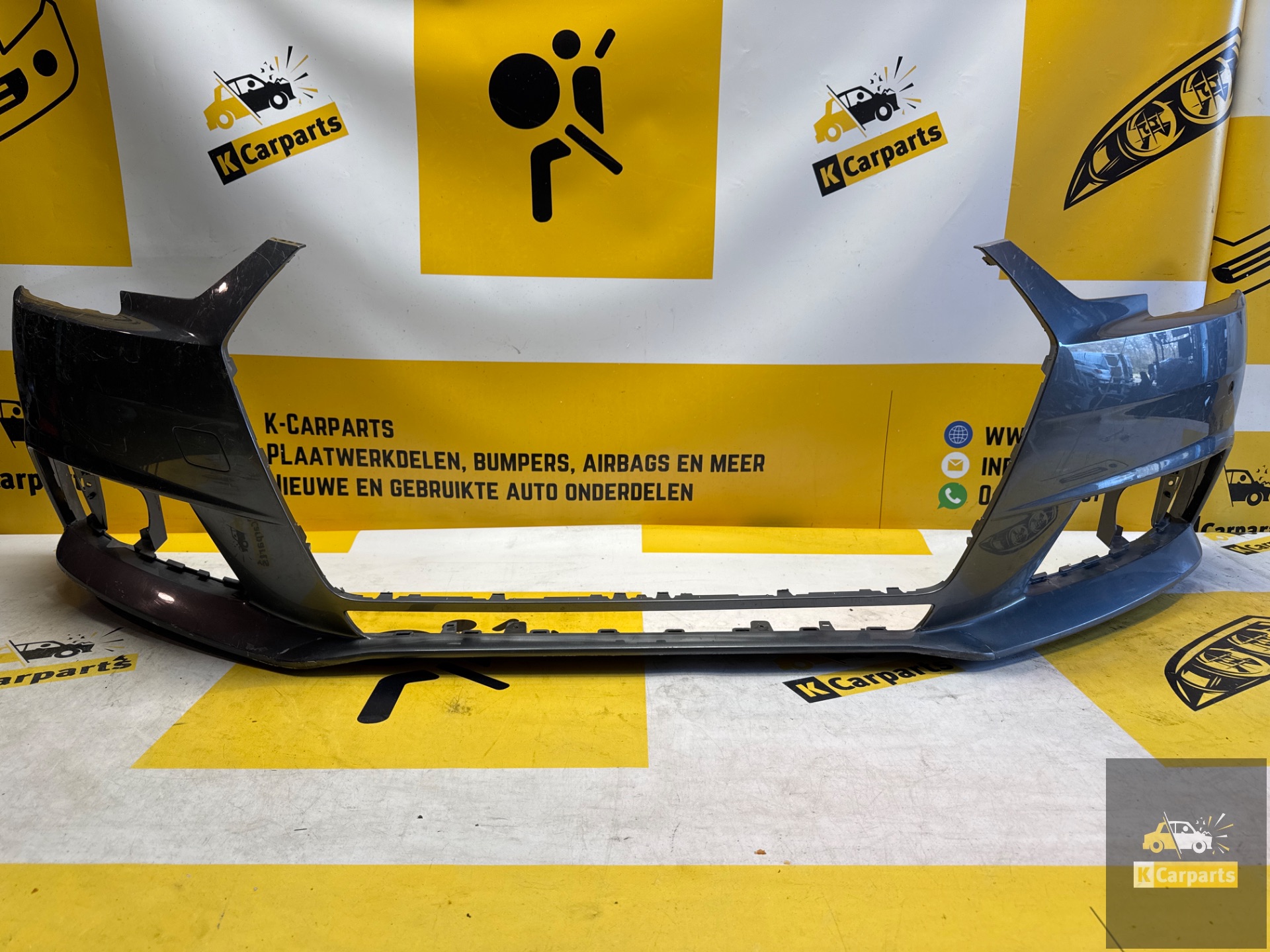 AUDI A4 8W VOORBUMPER PDC 16-20 BUMPER 8W0807437