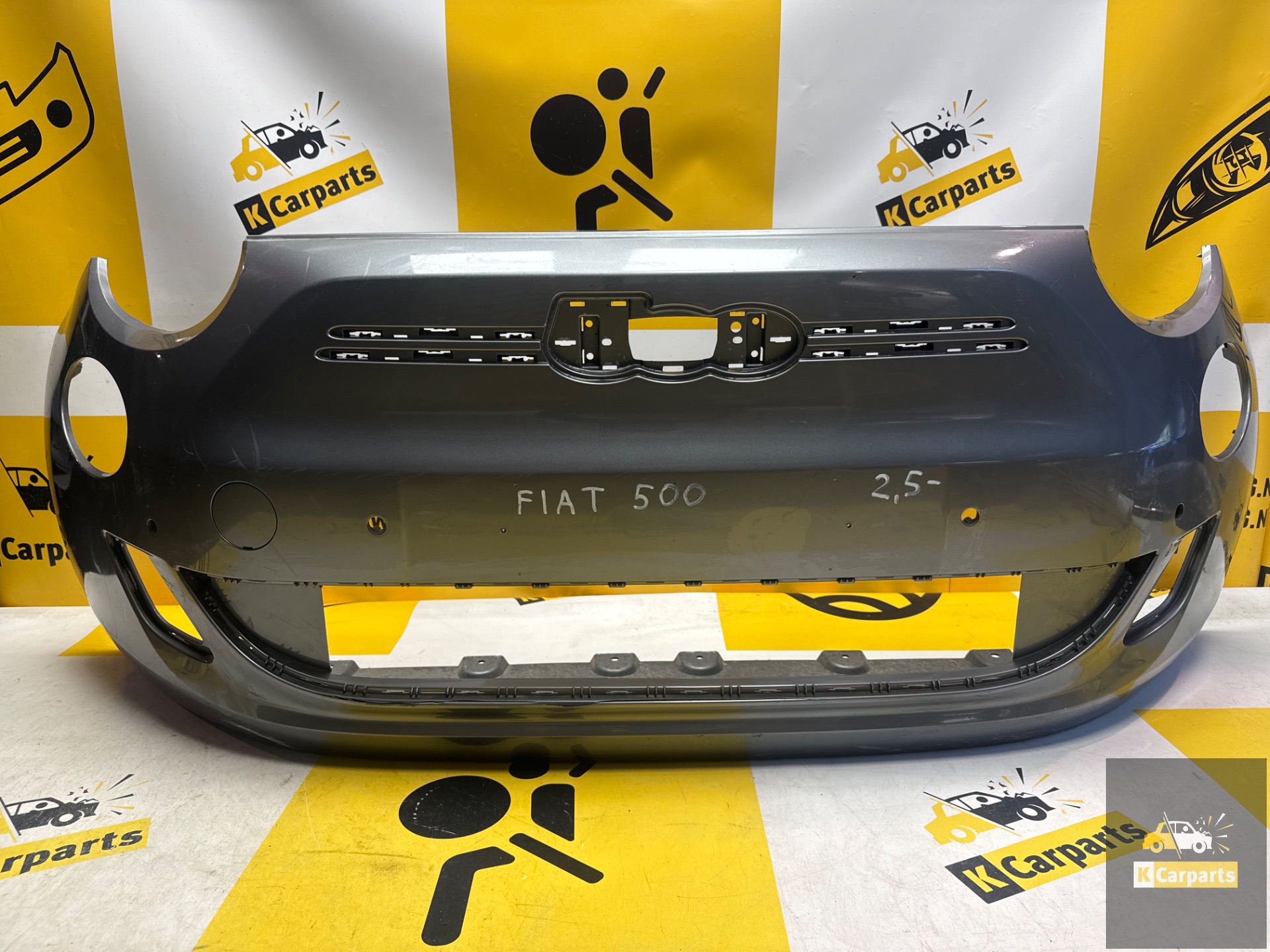 Voorbumper Fiat 500  Elektrisch ORIGINEEL Bumper  6xpdc
